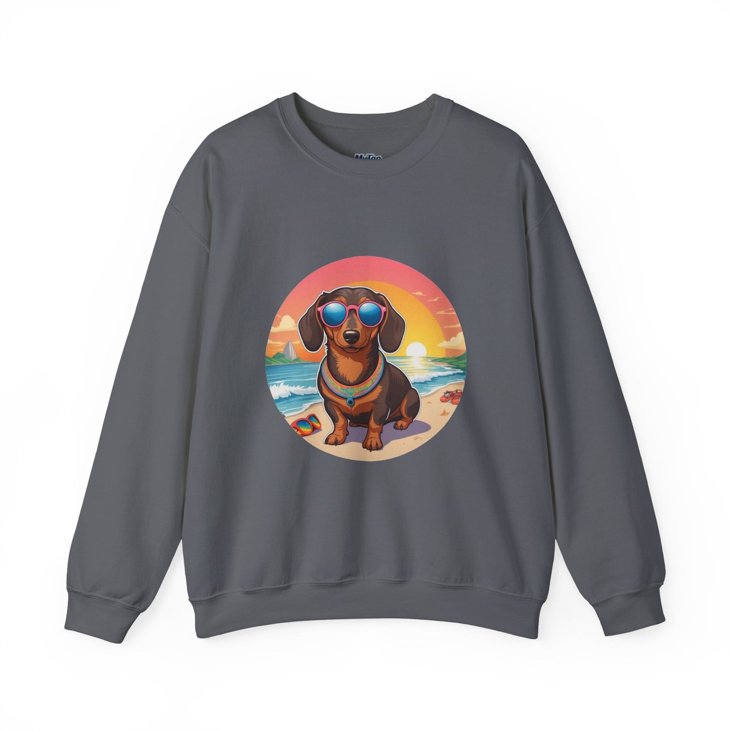 Dachshund Sunset Chill Unisex Sweatshirts
