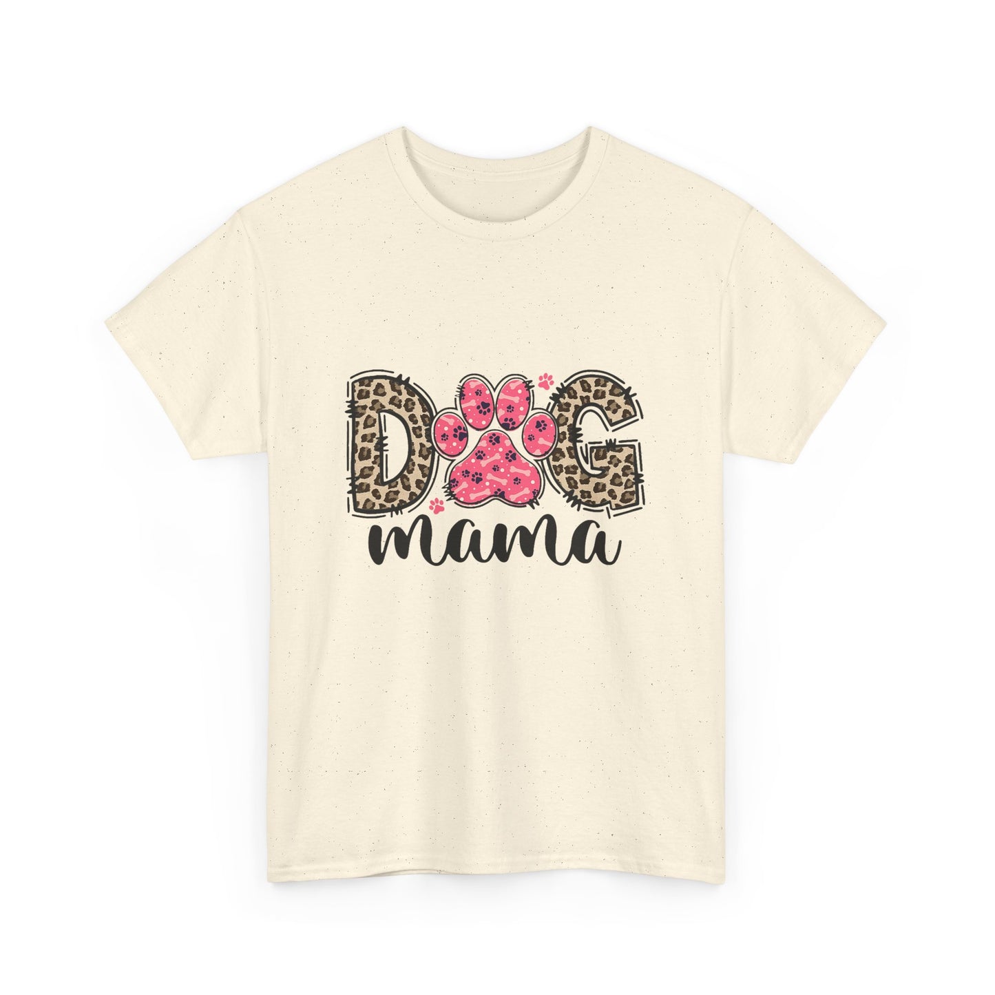 Dog Mama Graphic Cotton T-Shirt | Perfect for Pet Lovers