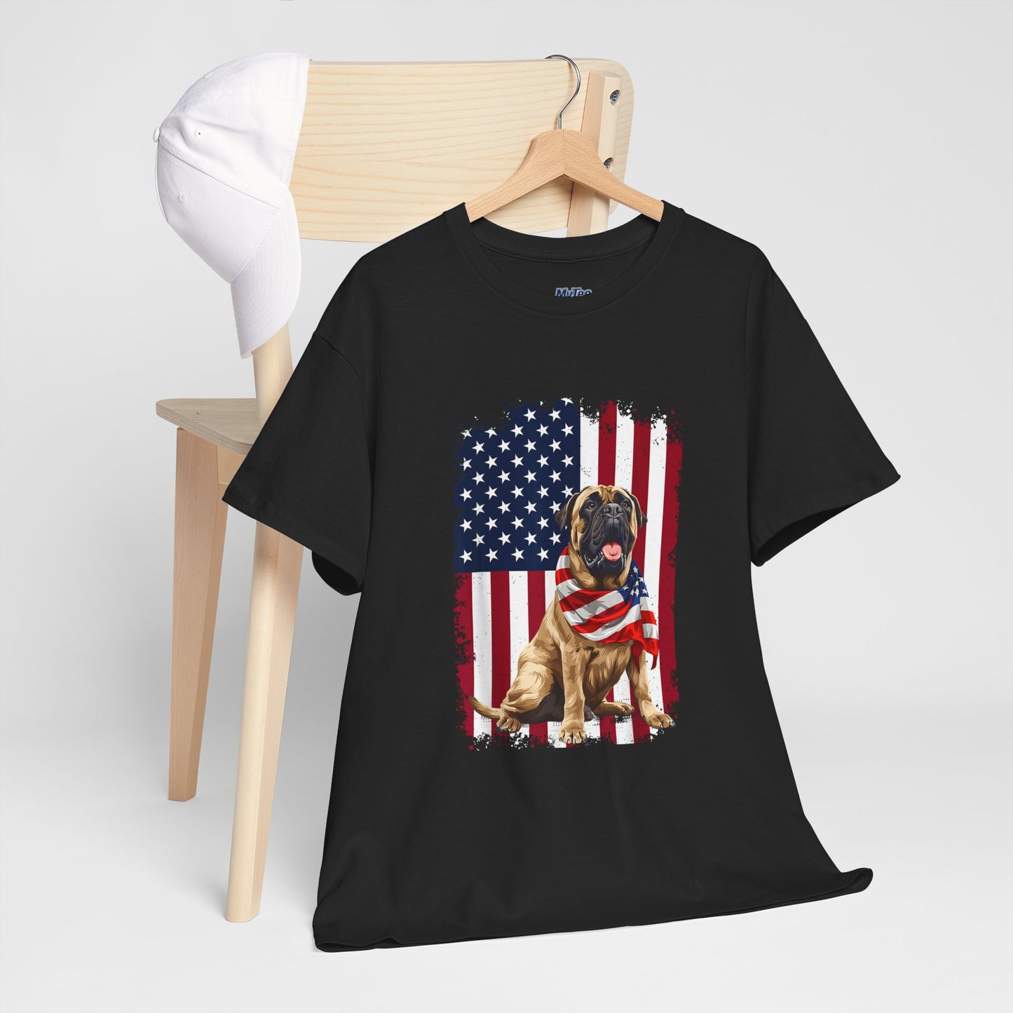 Patriotic English Mastiff Unisex T-Shirt