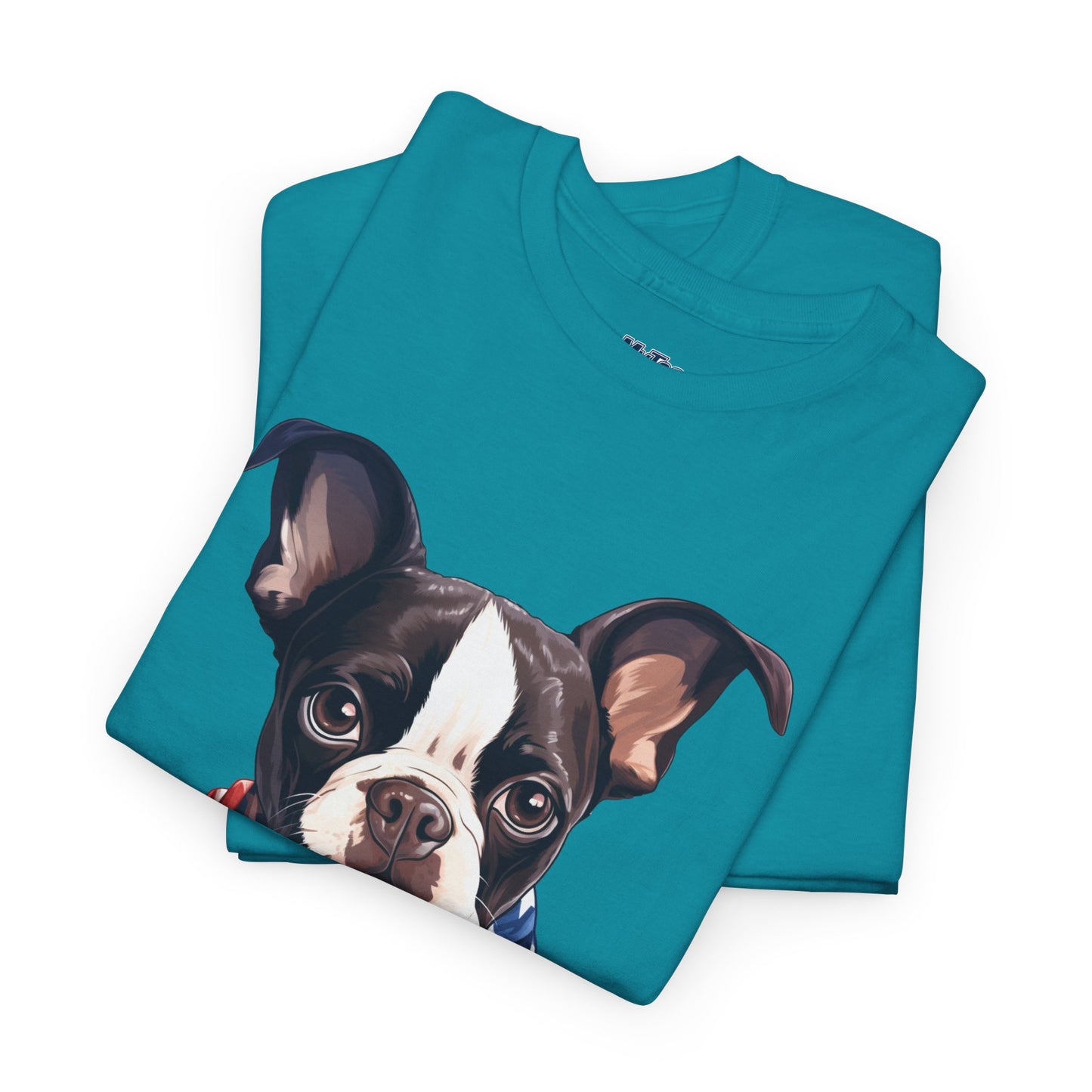 Patriotic Boston Terrier Unisex T-Shirt