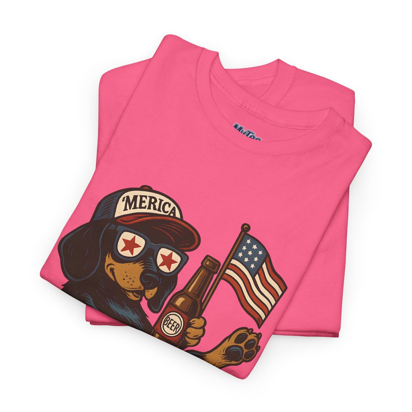 Patriotic Dachshund America Unisex T-Shirt