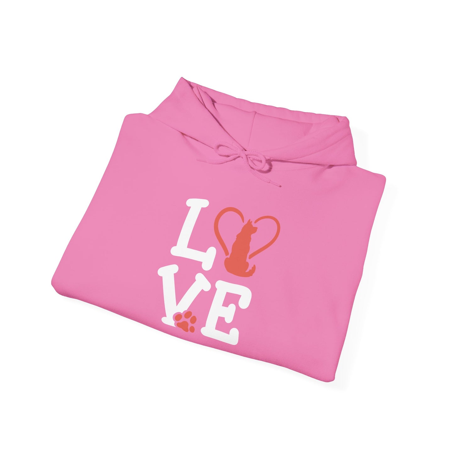 Love Cat Hoodie | Cozy Gift for Pet Lovers