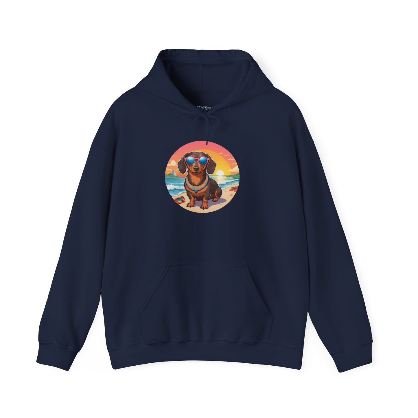 Dachshund Lover's Sunset Unisex Hoodie