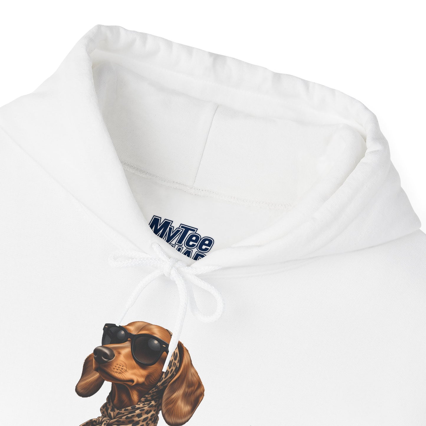 Cool Dachshund Dog Sunglasses Unisex Hoodie | Dog Lover Gift, Pet-Themed Fashion