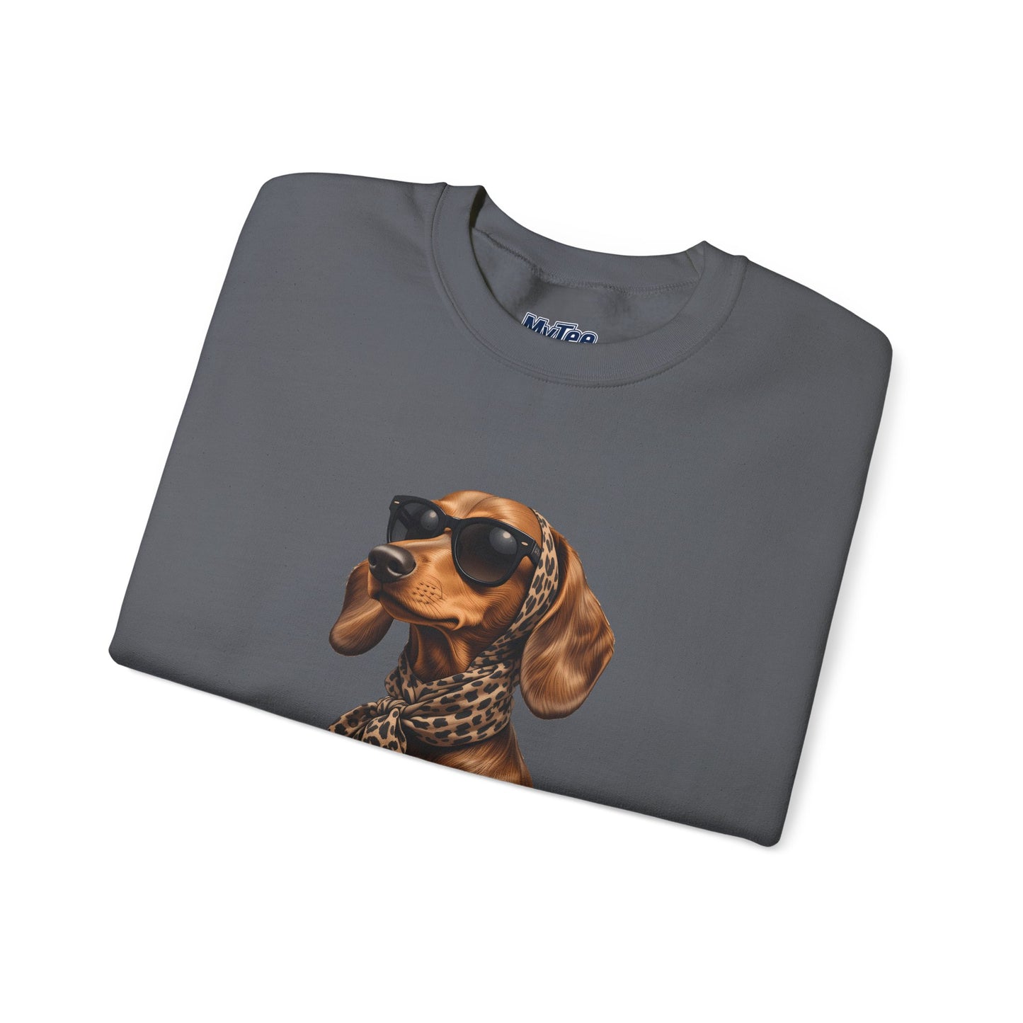 Chic Dachshund Dog Lover Unisex Sweatshirt | Crewneck Pullover For Pet Lovers