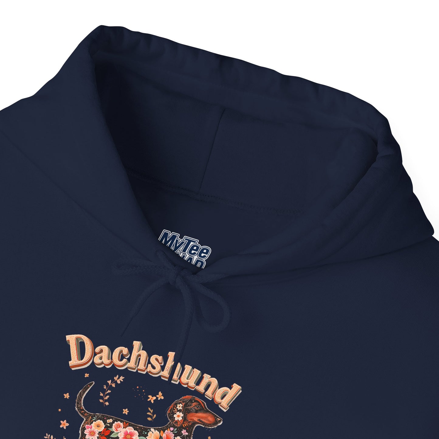 Dachshund Mama Everyday Hoodie – Floral Comfort For Pup Fans
