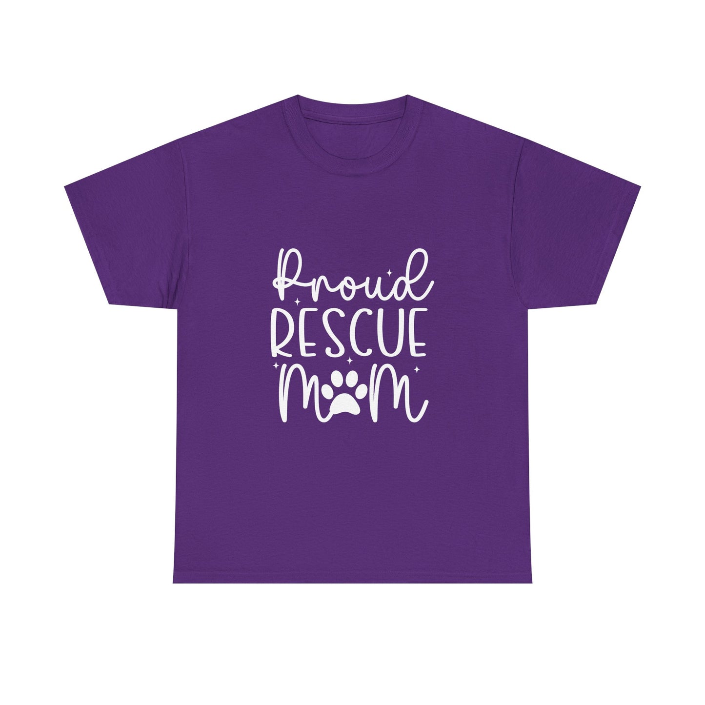 Proud Rescue Mom T-Shirt | Gift For Dog Mom