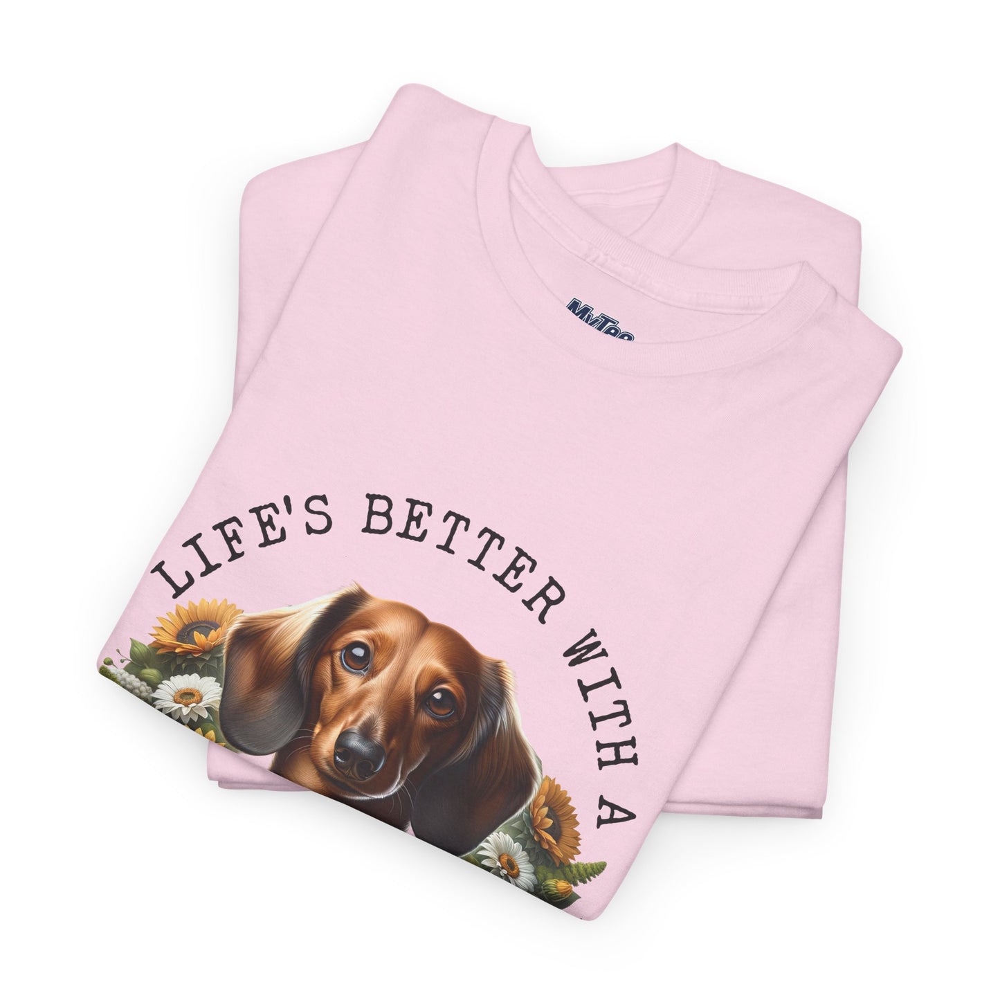 Dachshund Sunflower Unisex T-Shirt
