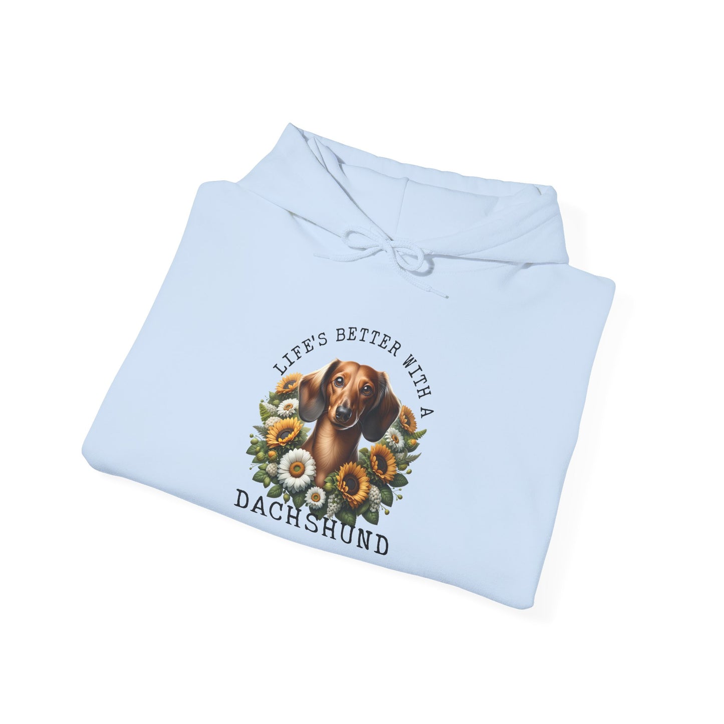 Dachshund Floral Unisex Sweatshirt