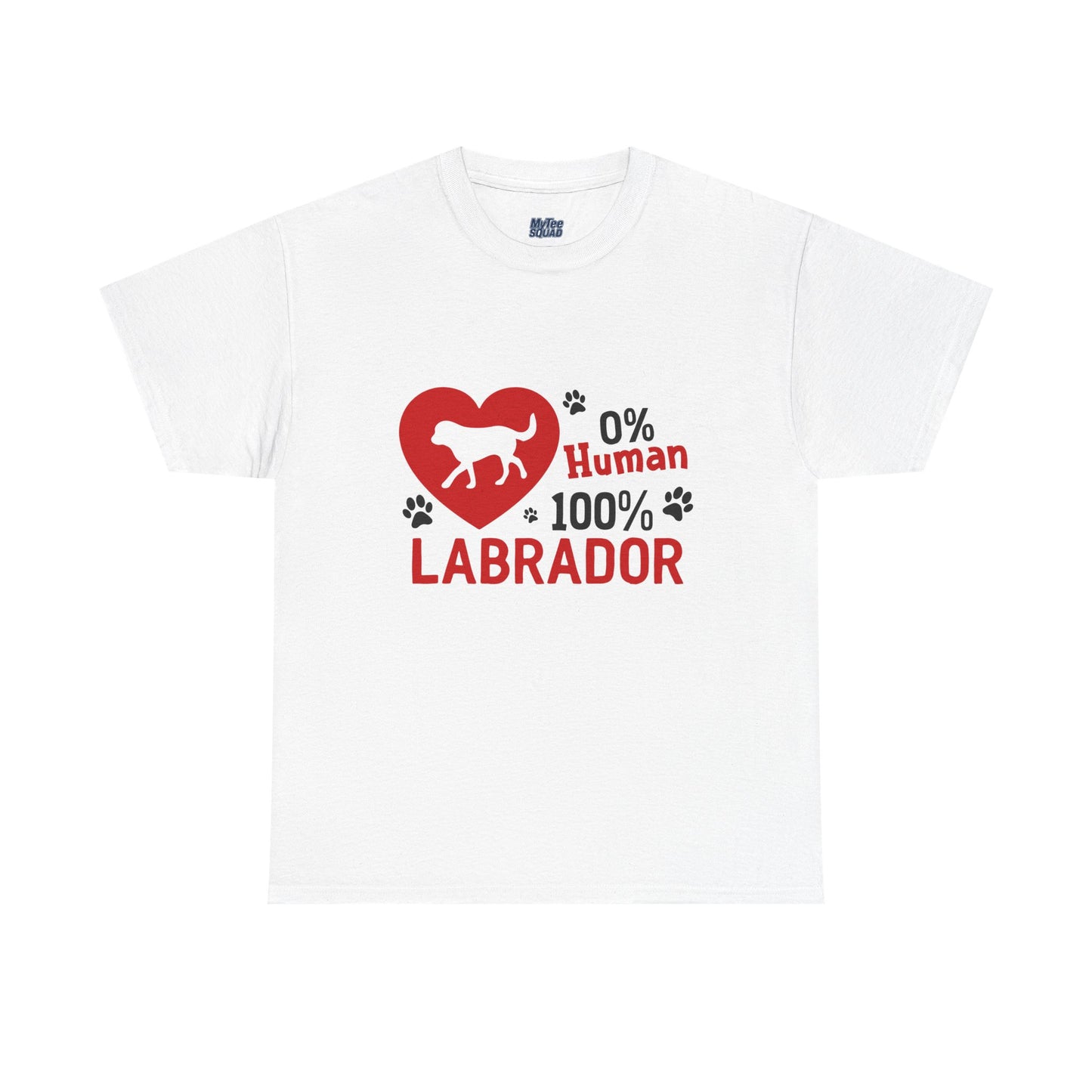 0 % Human, 100% Labrador Unisex T-Shirts