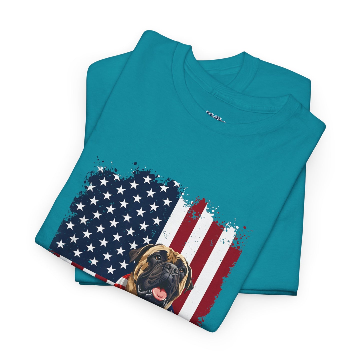 Patriotic English Mastiff Unisex T-Shirt