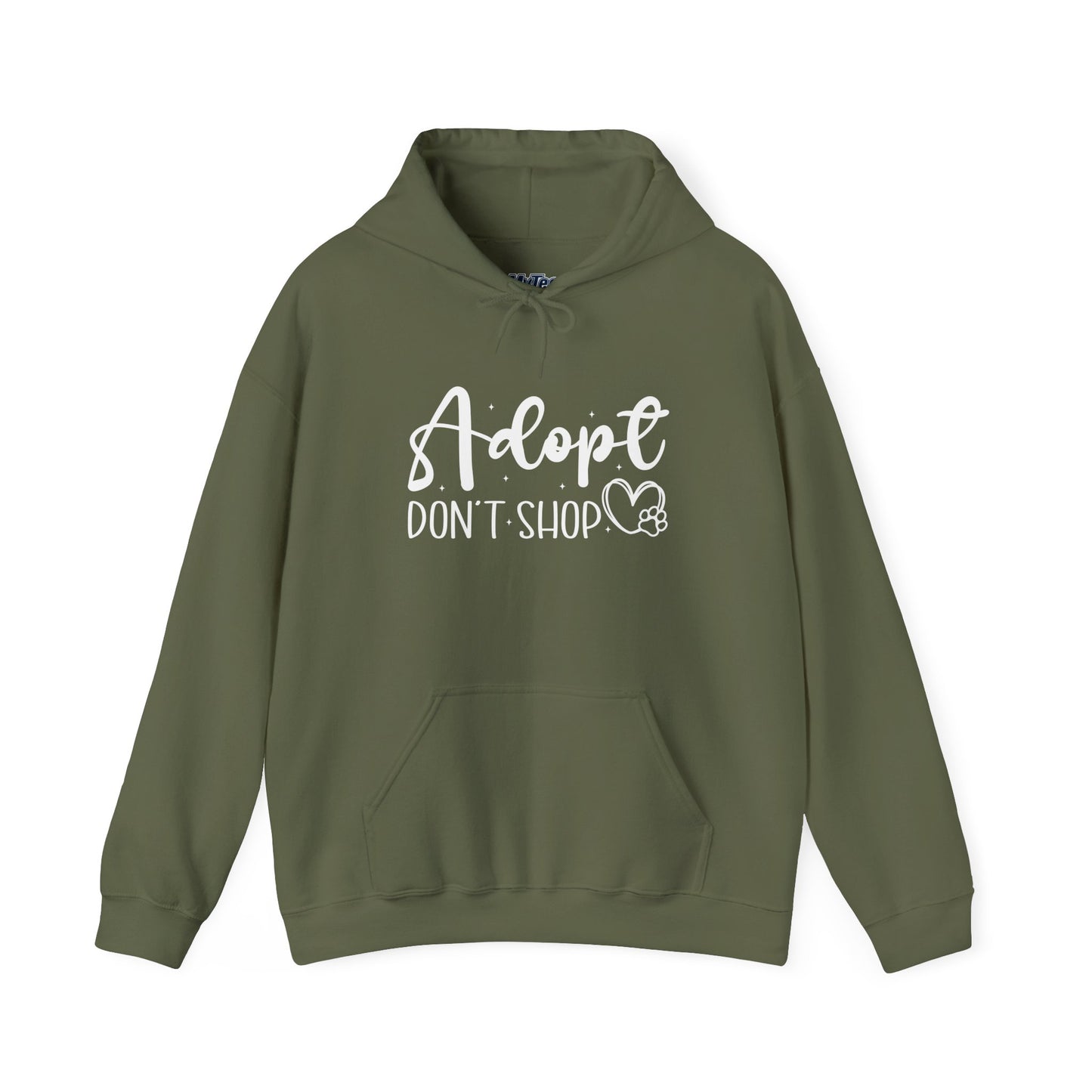 Adopt Don’t Shop Unisex Hoodie – Soft Statement Wear For Animal Lovers