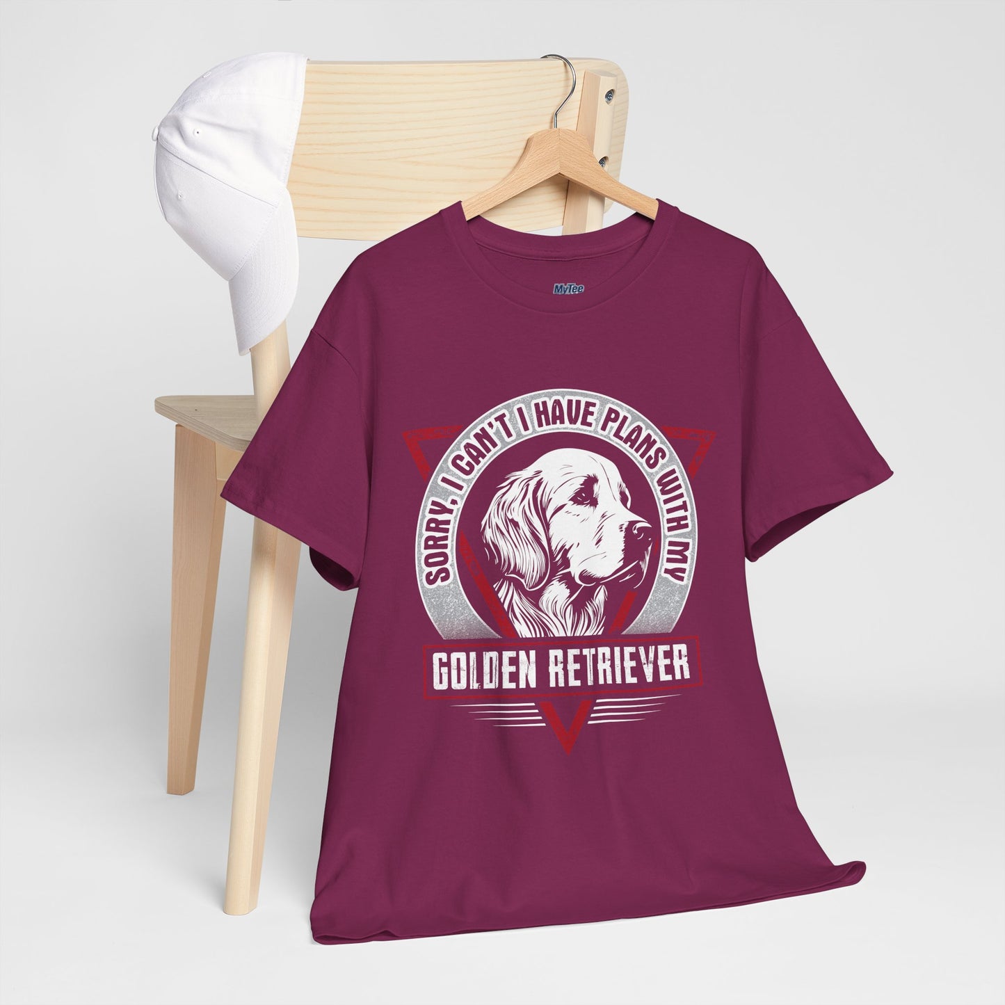 Sorry I Can't I Have Plans With My Golden Retriever Unisex T-Shirts