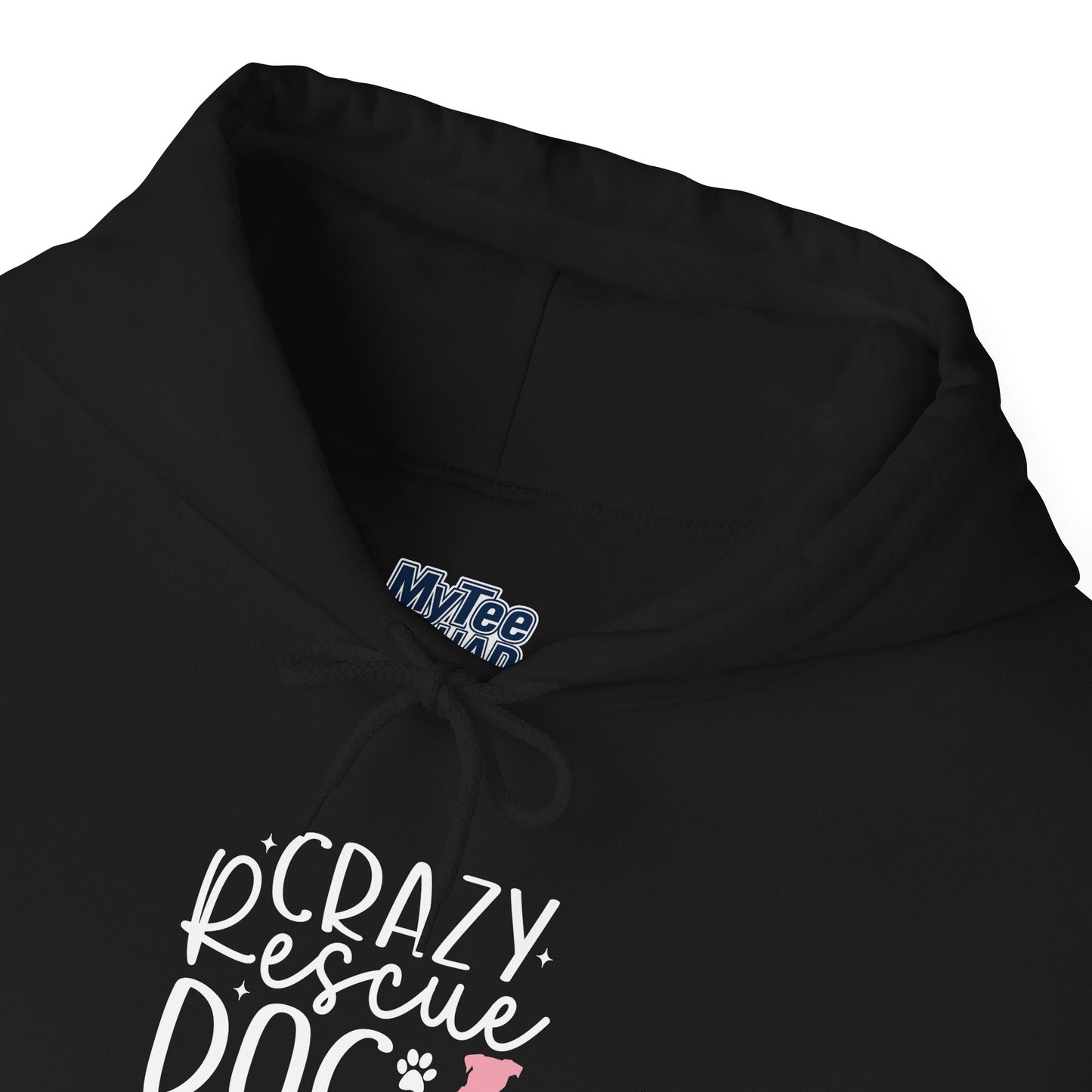 Crazy Rescue Dog Lady Hoodie - Perfect For Dog Mom