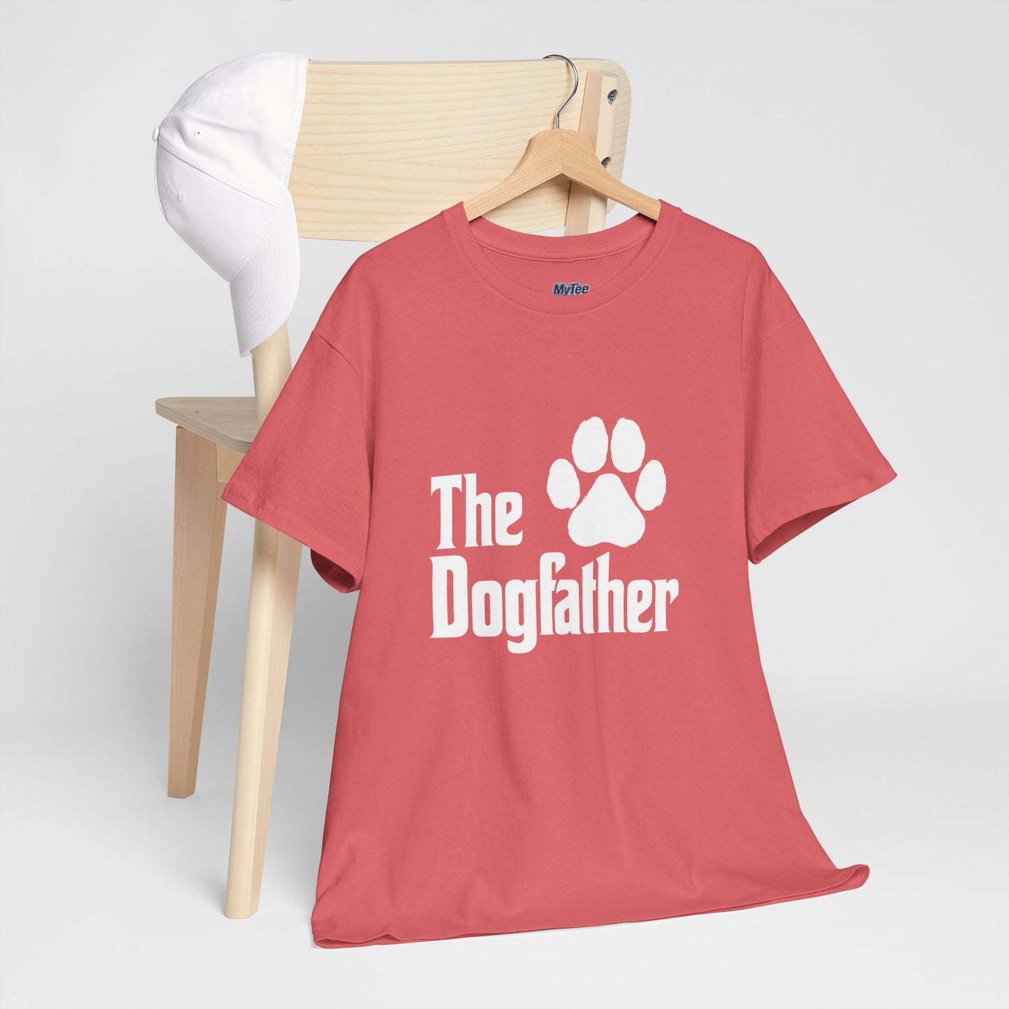 'The Dogfather' The Best Dog Father Cotton T-Shirt