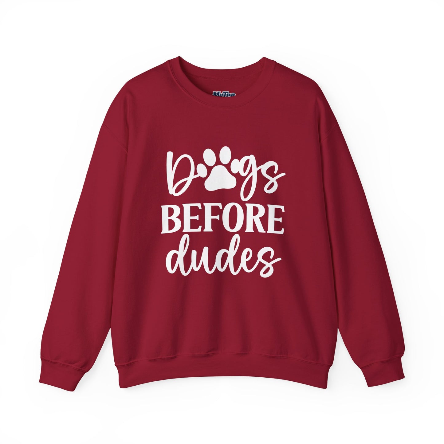 Dogs Before Dudes Unisex Sweatshirt – Cozy Pet Lover Pullover