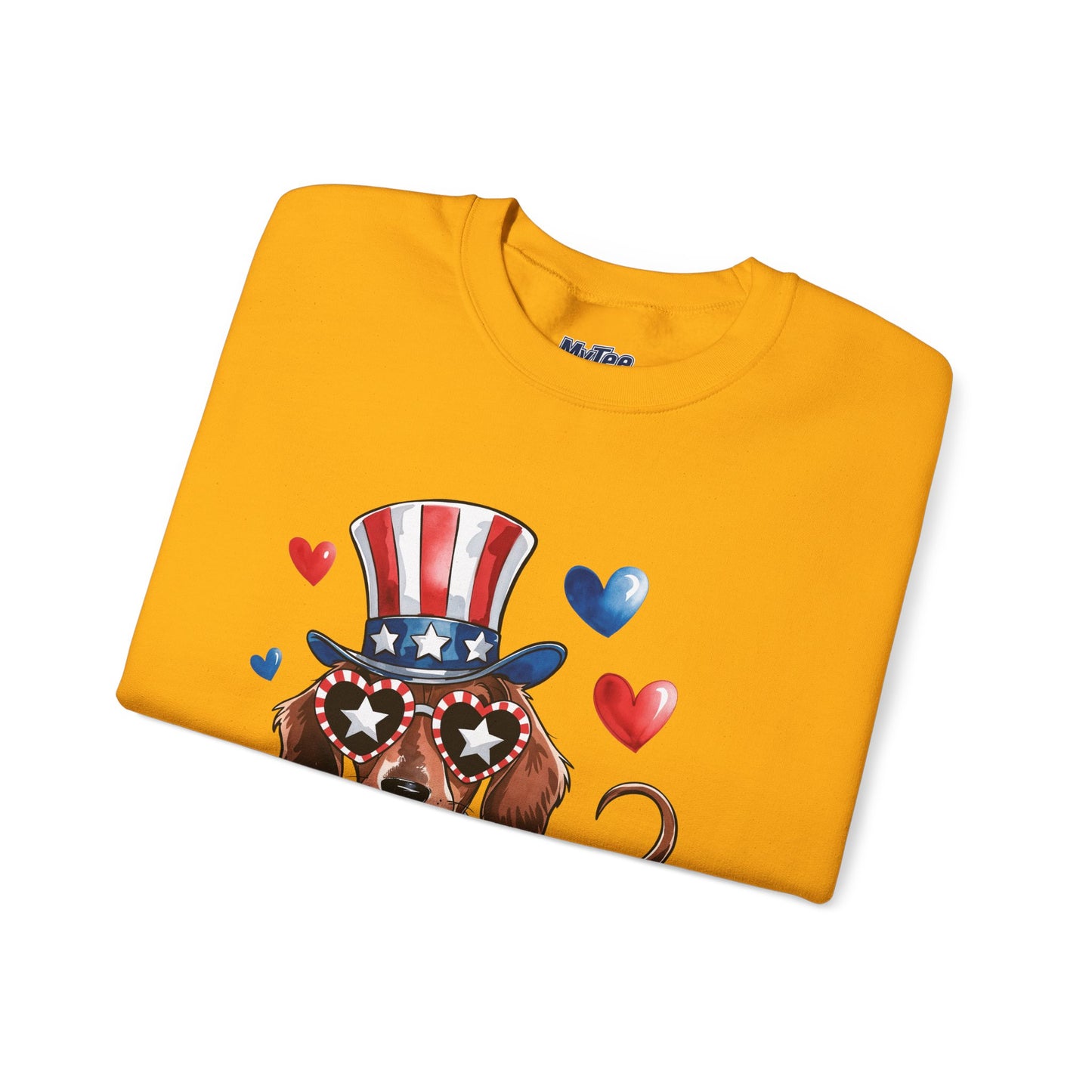 Patriotic Dachshund Dog Unisex Sweatshirt