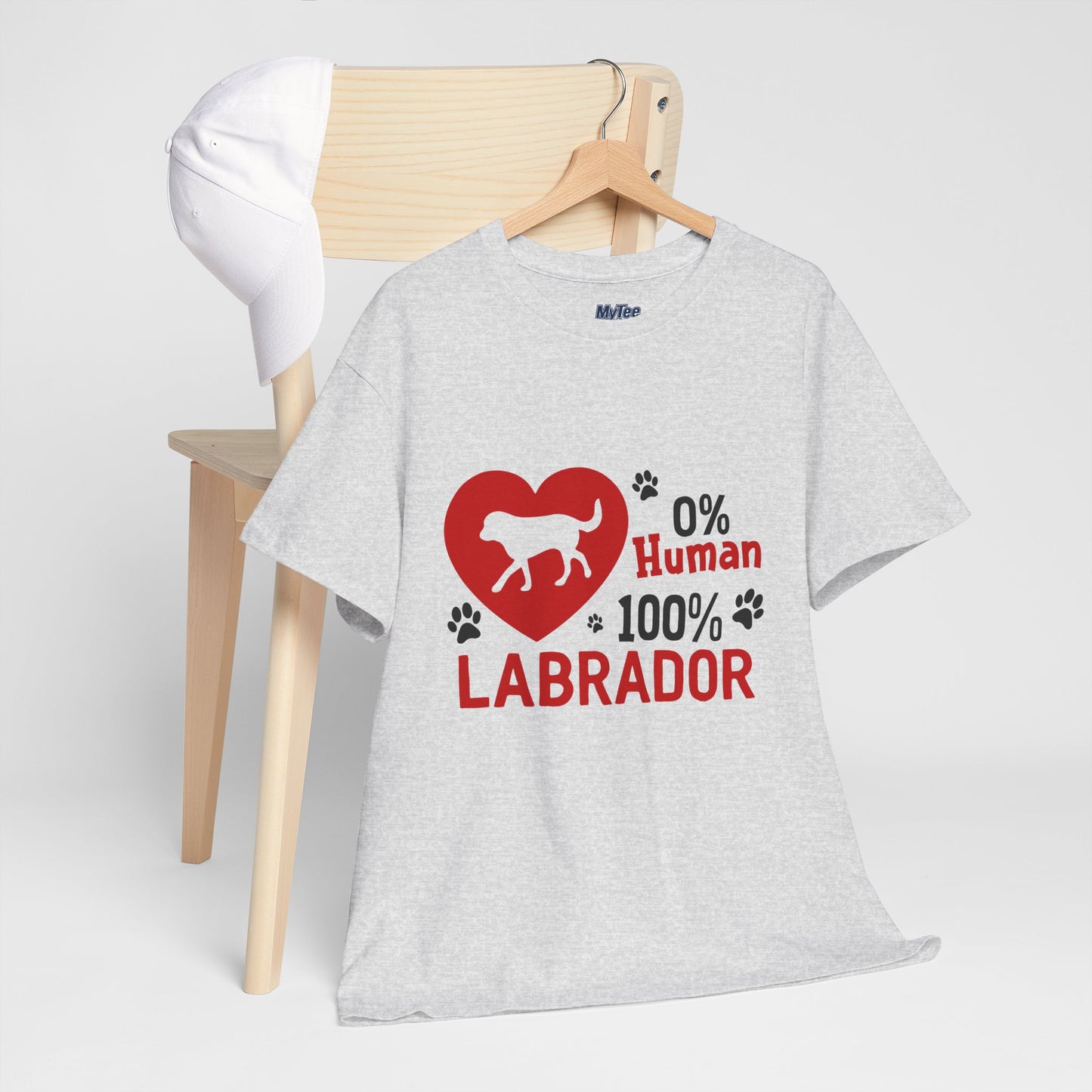 0% Human 100% Labrador Unisex T-Shirt