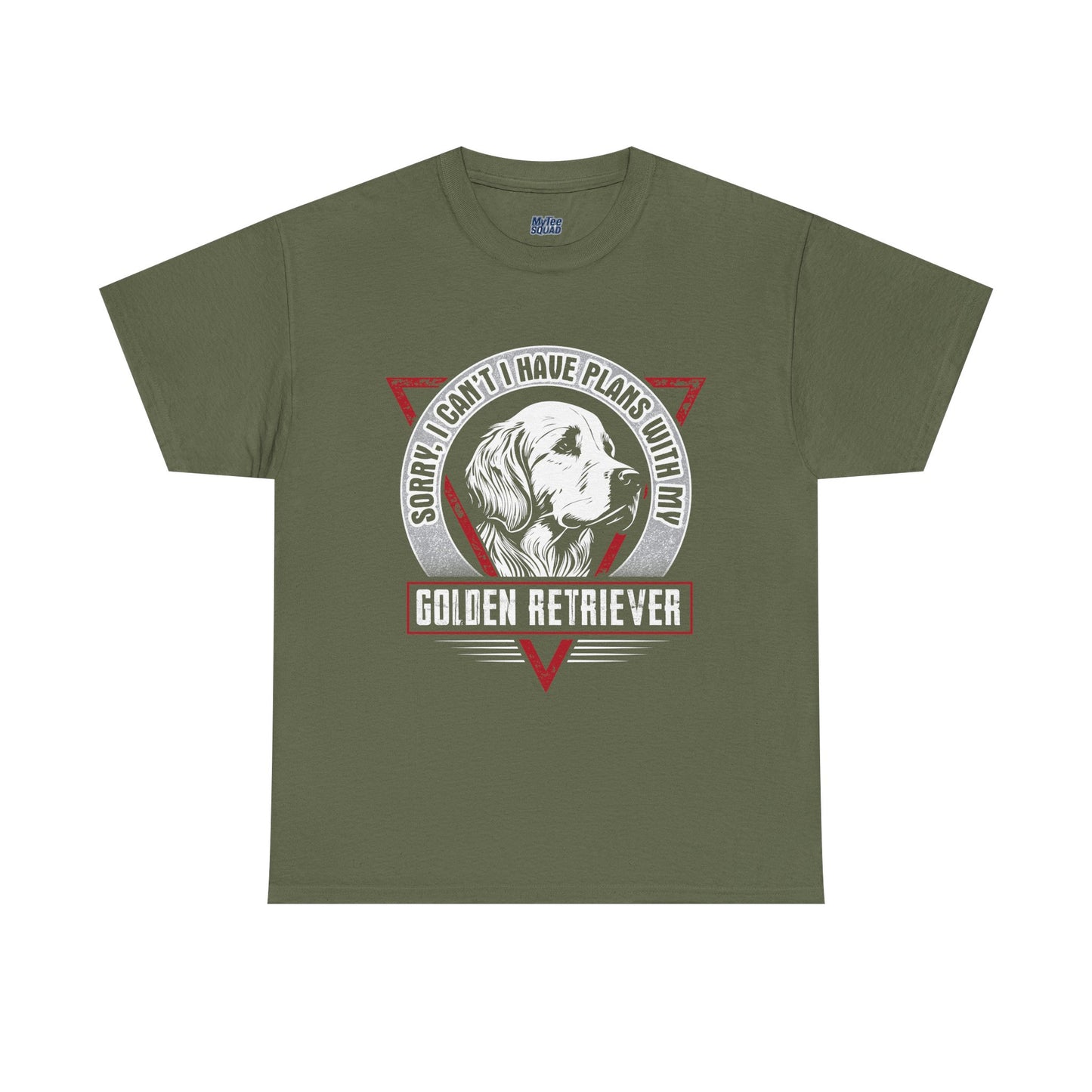 Sorry I Can't I Have Plans With My Golden Retriever Unisex T-Shirts