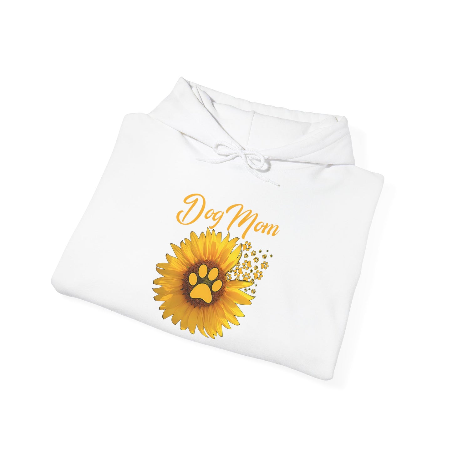 Sunflower Soul, Dog Mom Heart Hoodie