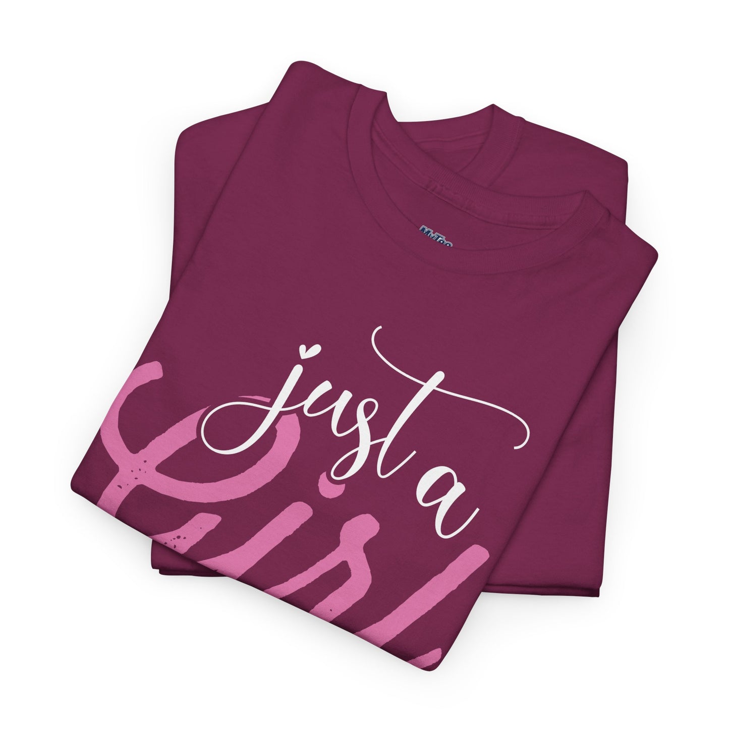 Just a Girl Who Loves Pitbulls T-Shirt – Cute Dog Lover Tee