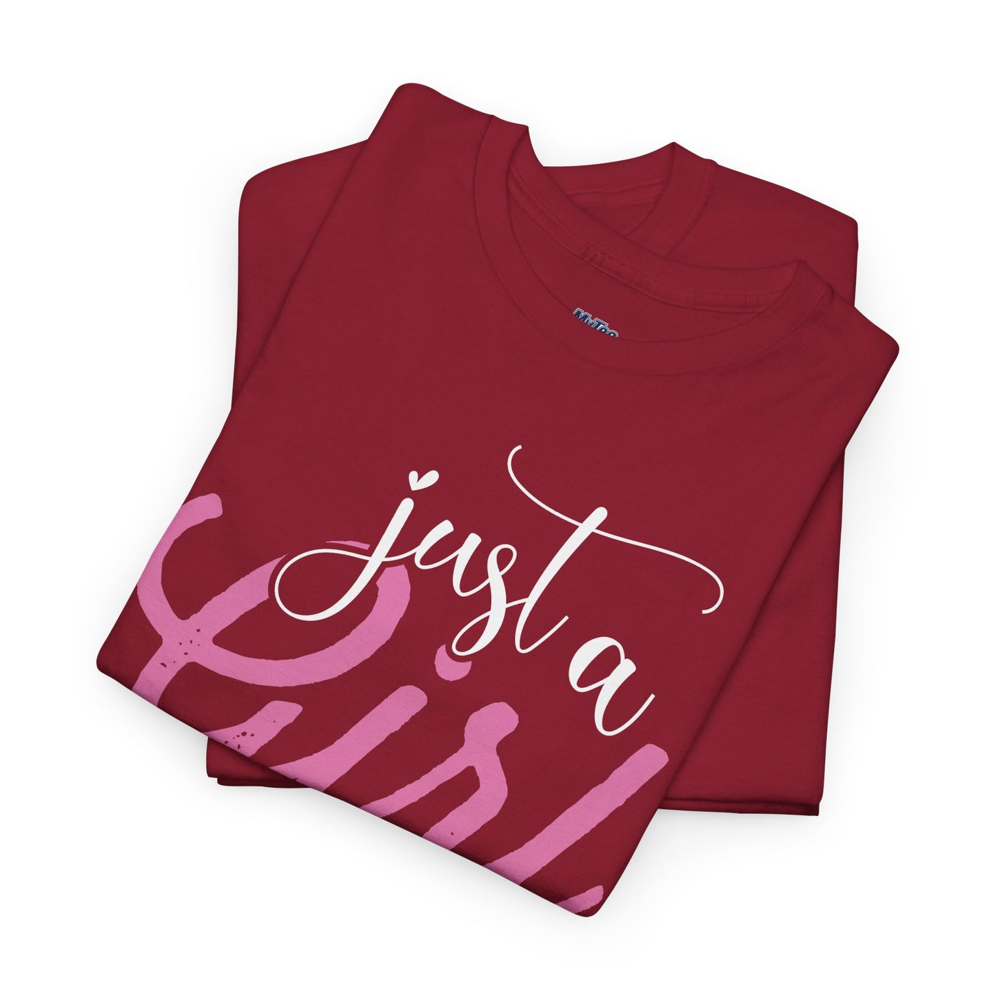 Just a Girl Who Loves Pitbulls T-Shirt – Cute Dog Lover Tee