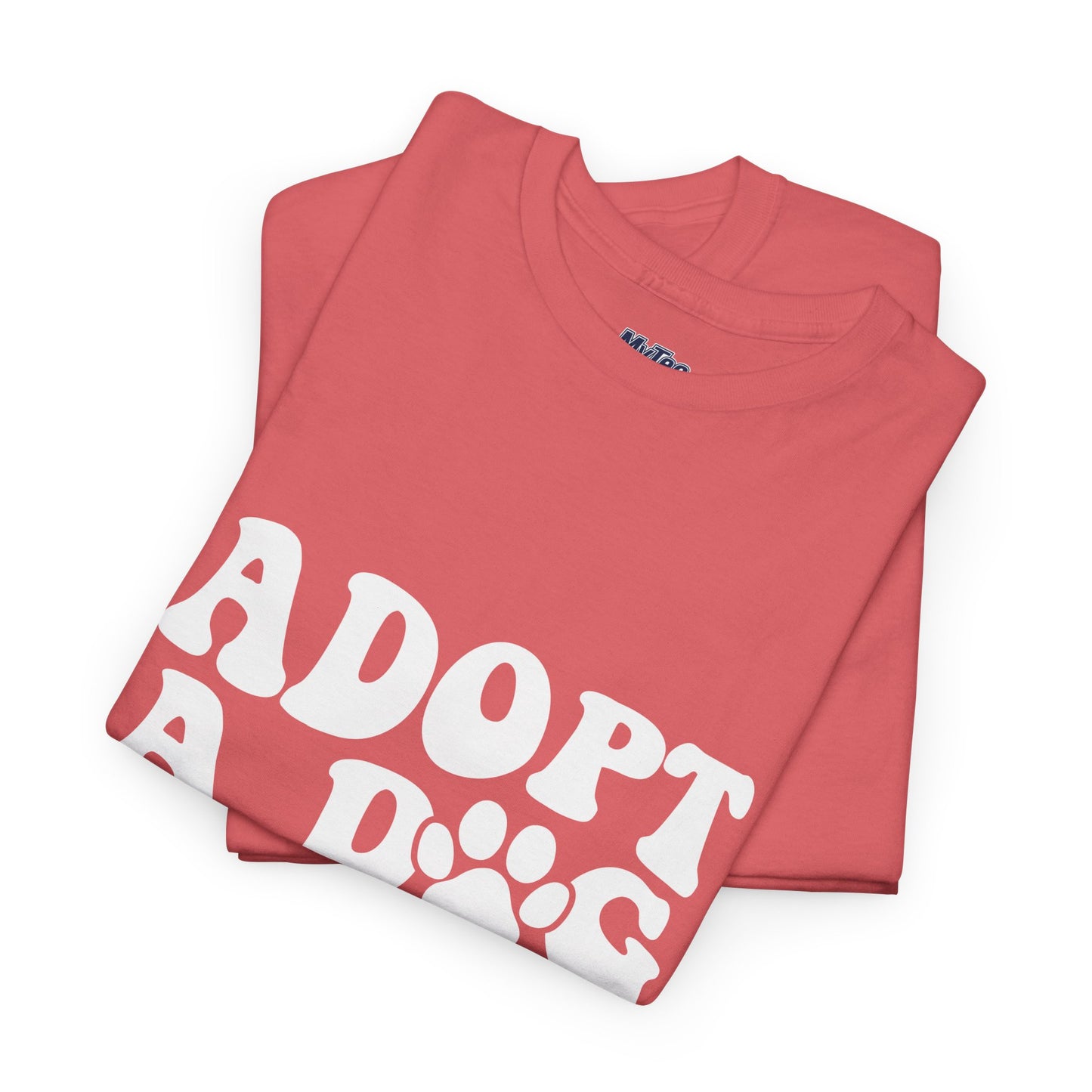 Adopt a Dog Change a Life Cotton T-Shirt - Perfect for Animal Lovers