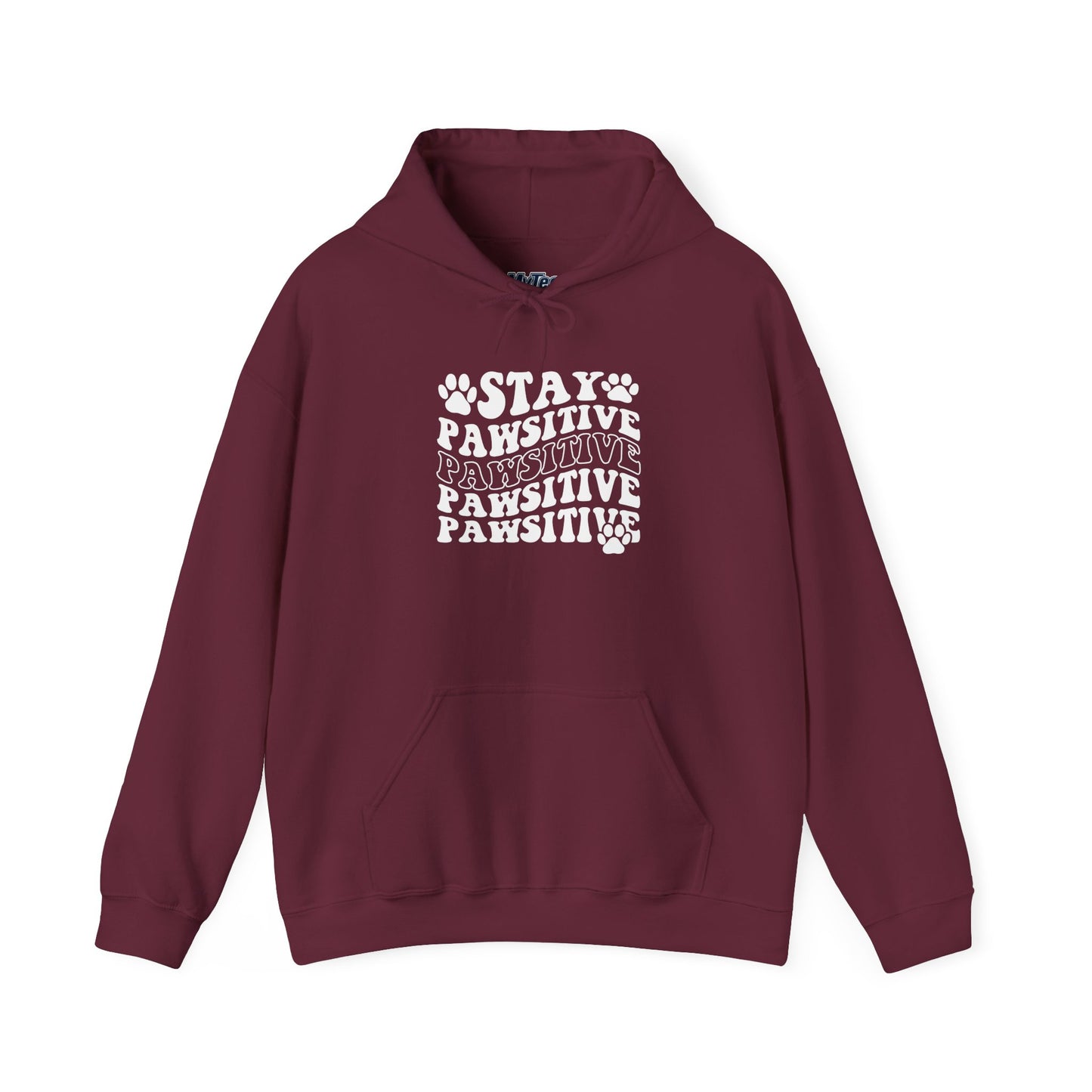 Stay Pawsitive Unisex Hoodie | Perfect for Celebrations & Holidays