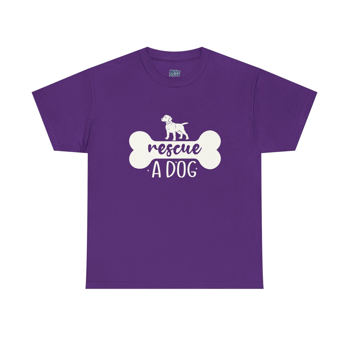 Rescue a Dog Unisex Cotton T-shirt | Dog Lover