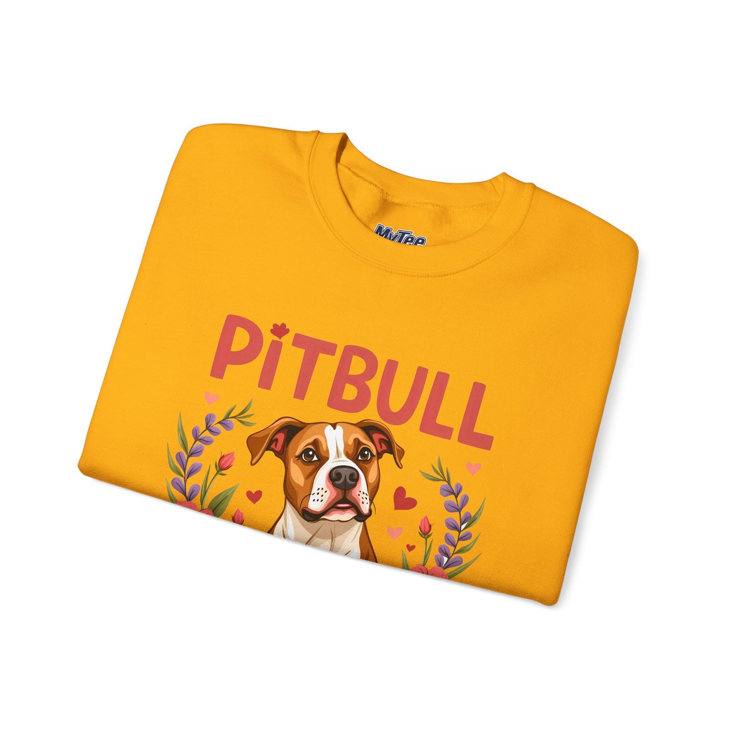 Pitbull Mama Life Sweatshirt – Comfy Wear for Pup Moms