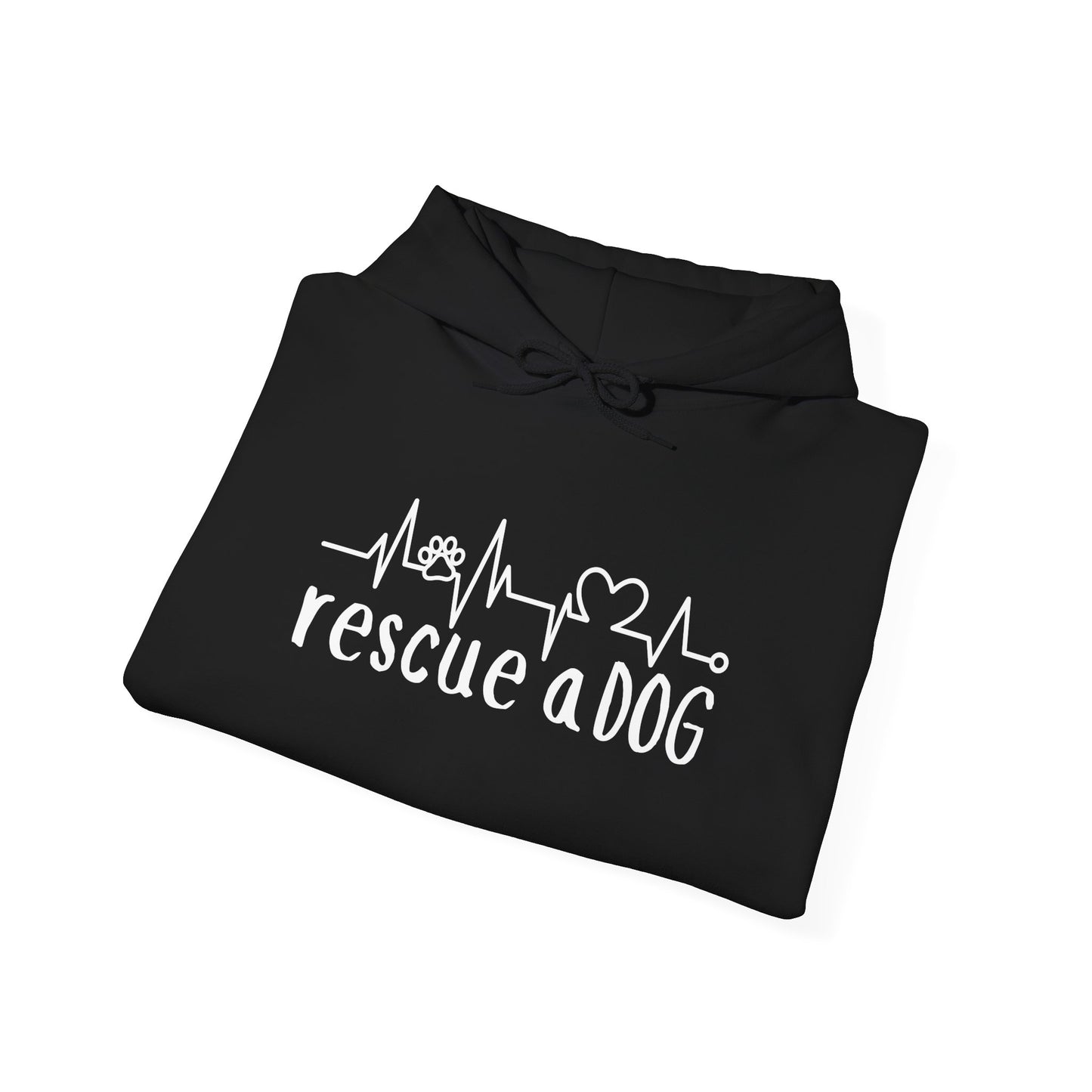 Rescue A Dog Hoodie Pet Lover Unisex Sweatshirt | Adoption Awareness Apparel