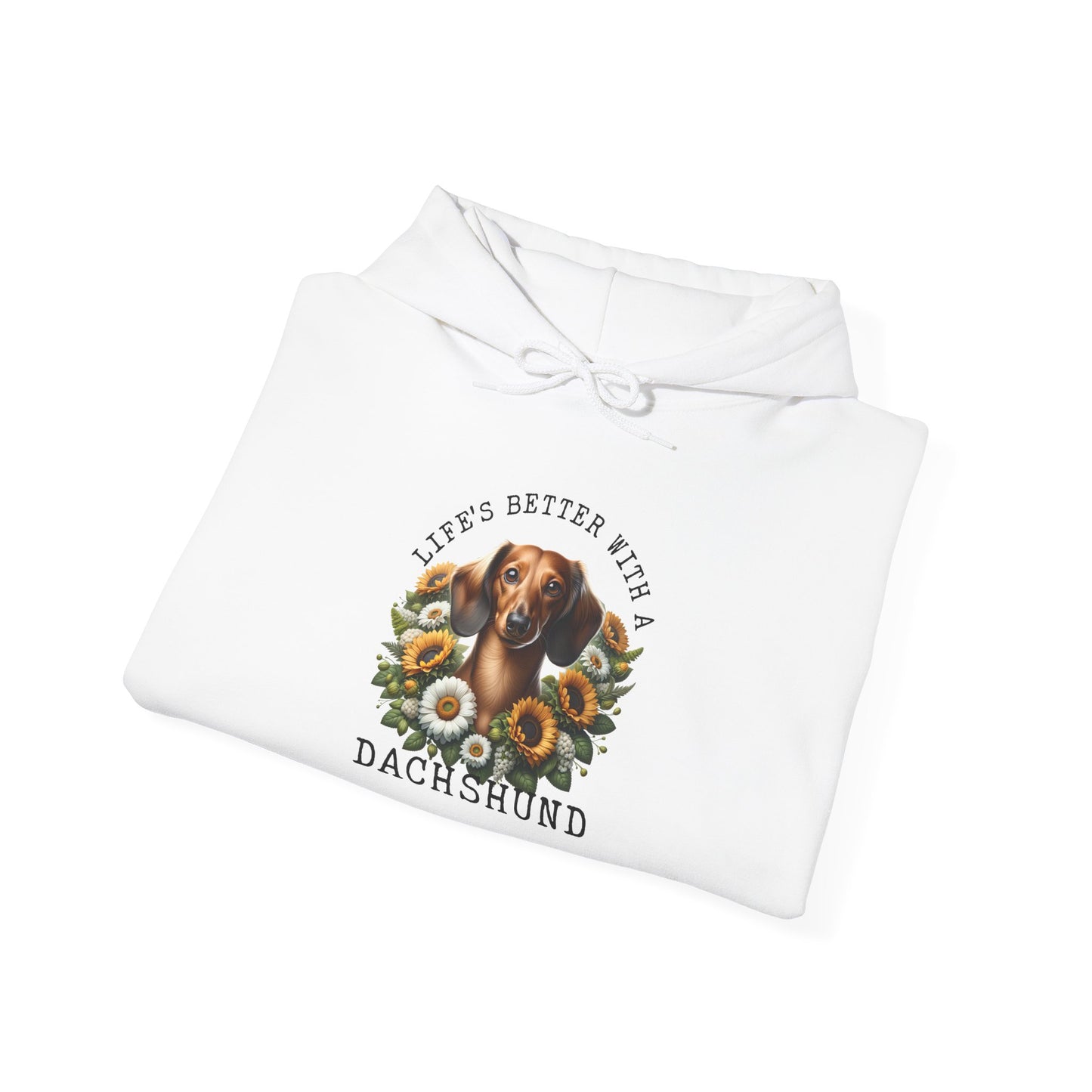 Dachshund Floral Unisex Sweatshirt
