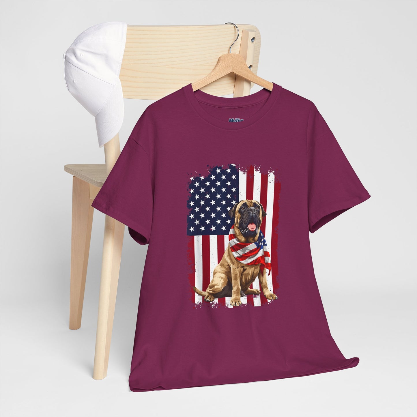 Patriotic English Mastiff Unisex T-Shirt