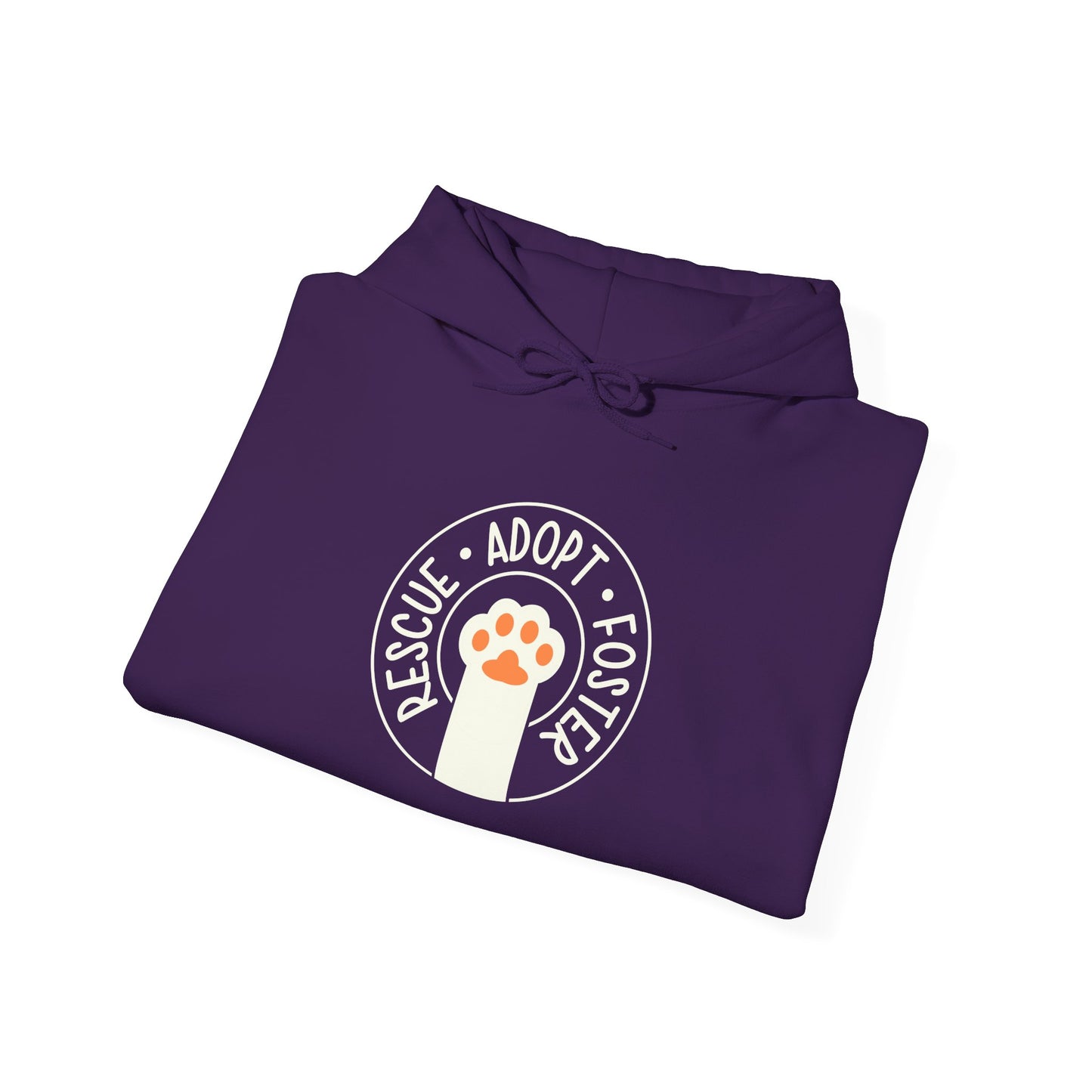 Rescue Adopt Foster Unisex Hoodie | Adoption Awareness