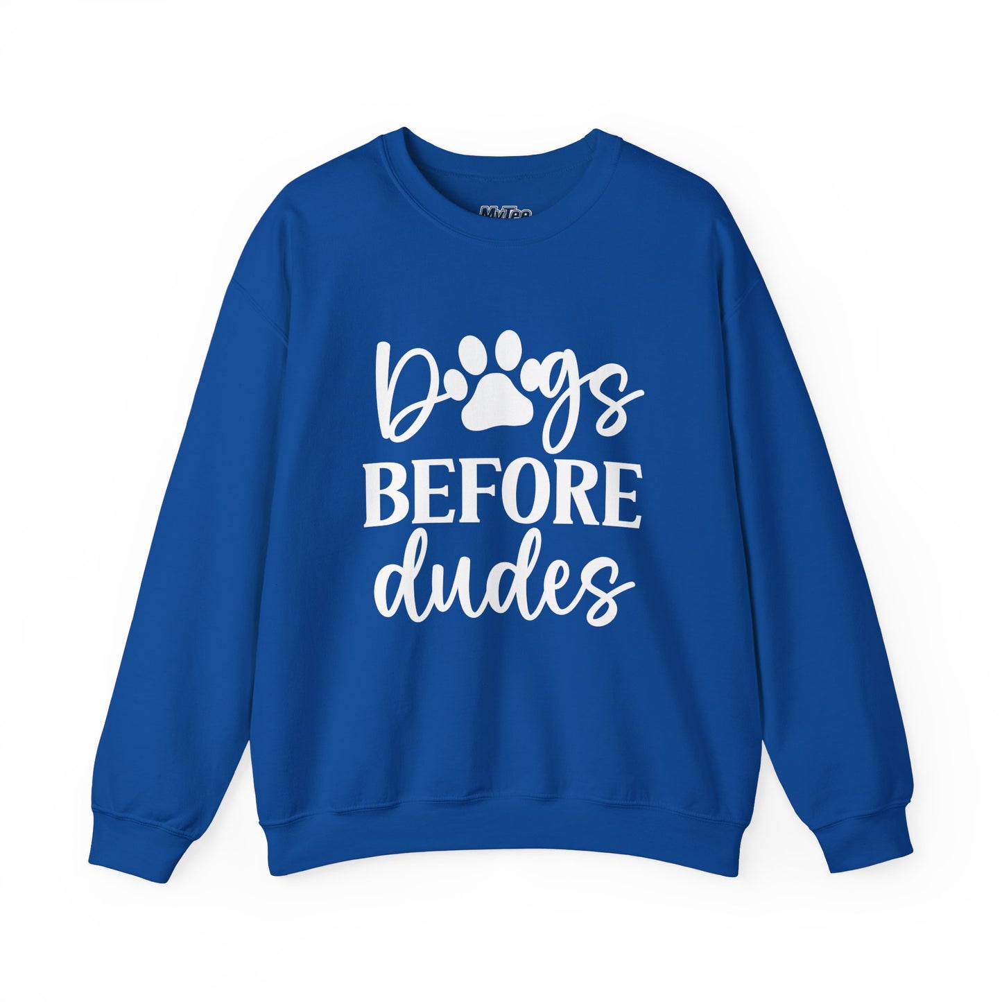 Dogs Before Dudes Unisex Sweatshirt – Cozy Pet Lover Pullover