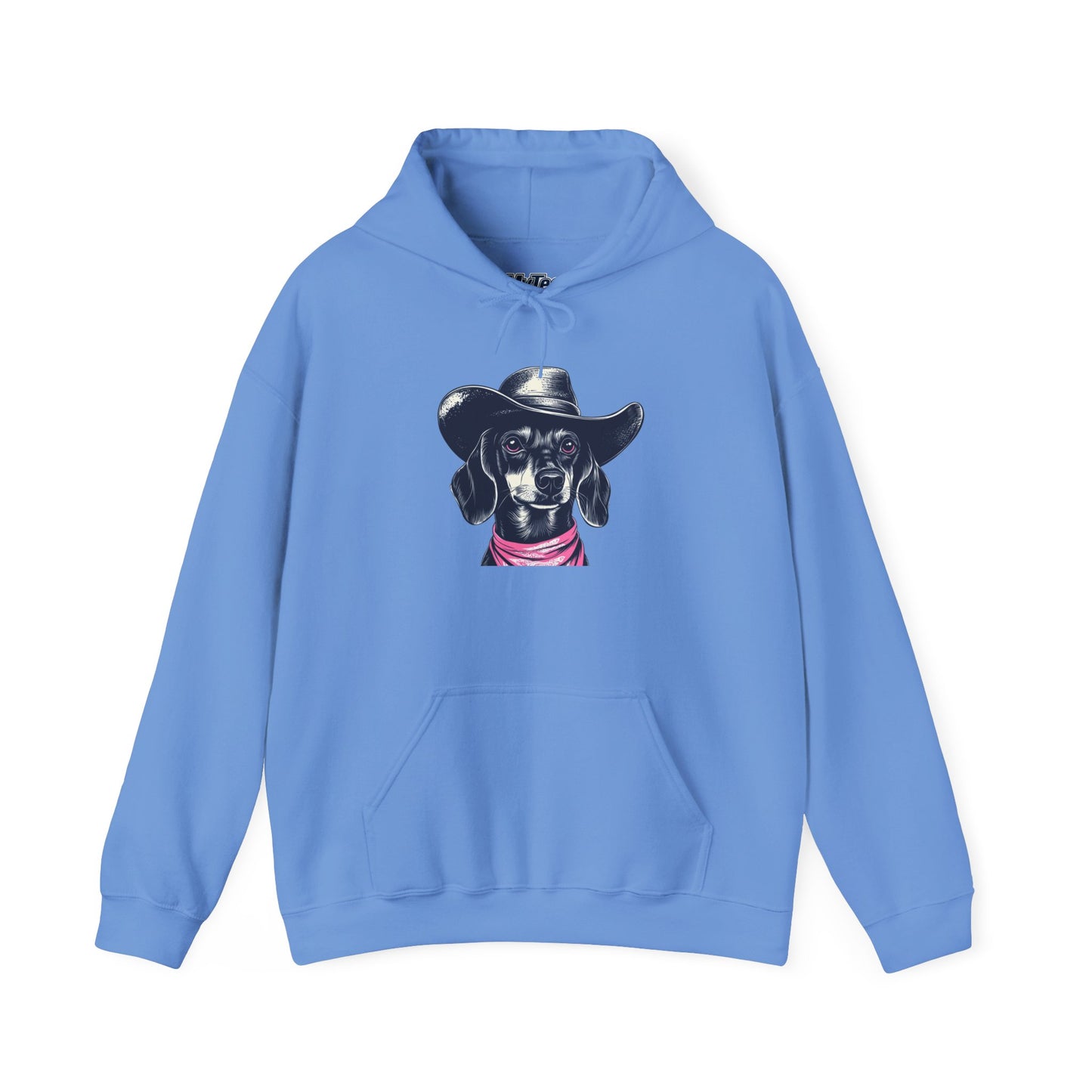Dachshund Cowpoke Hoodie – Rodeo Pup Unisex Pullover