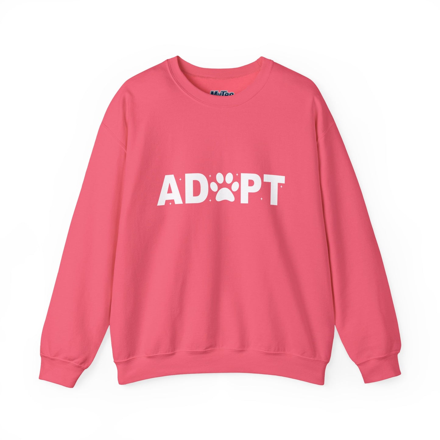 Adopt Themed Unisex Crewneck Sweatshirt - Comfortable Casual Wear