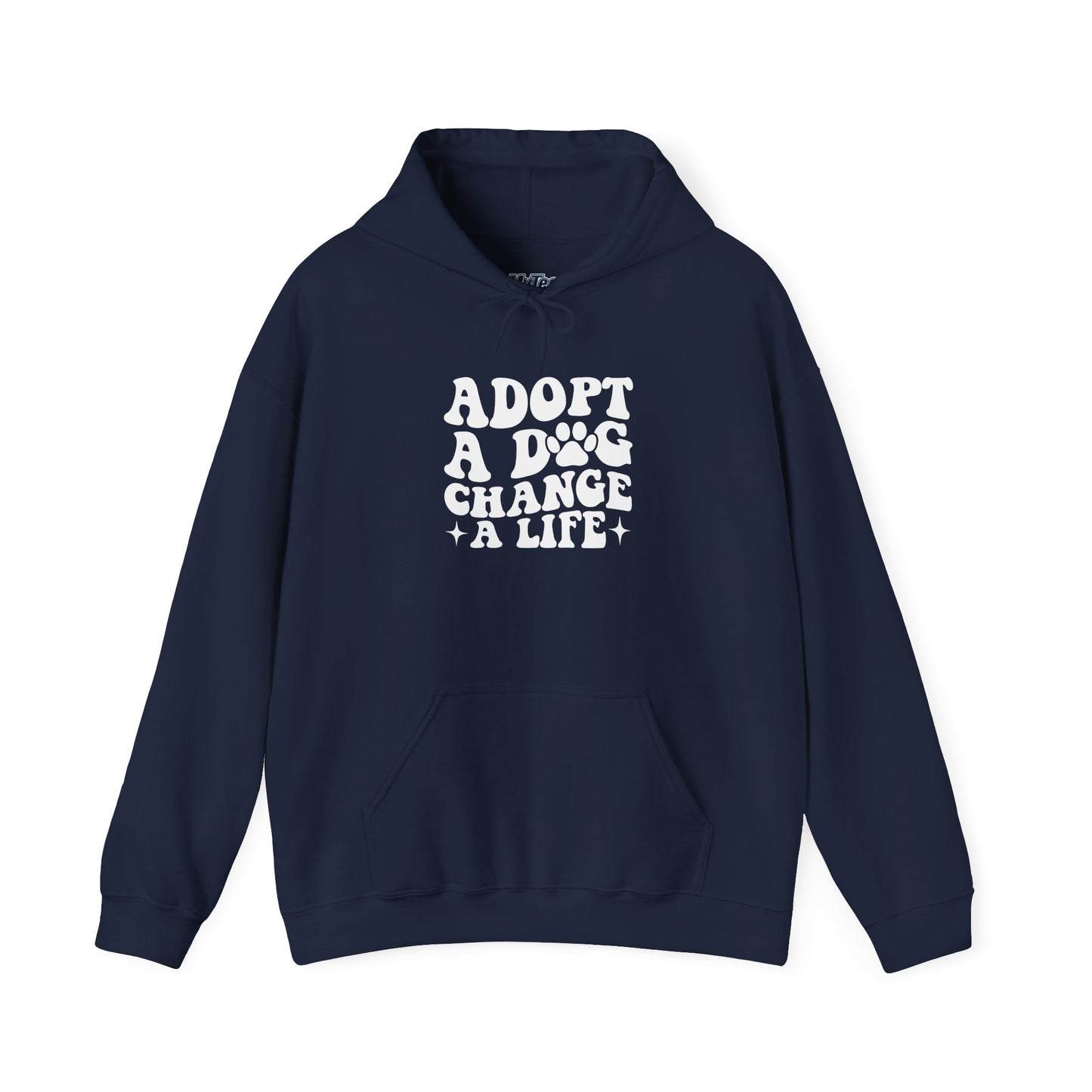 Adopt A Dog Change A Life Unisex Hoodie | Perfect For Animal Lovers
