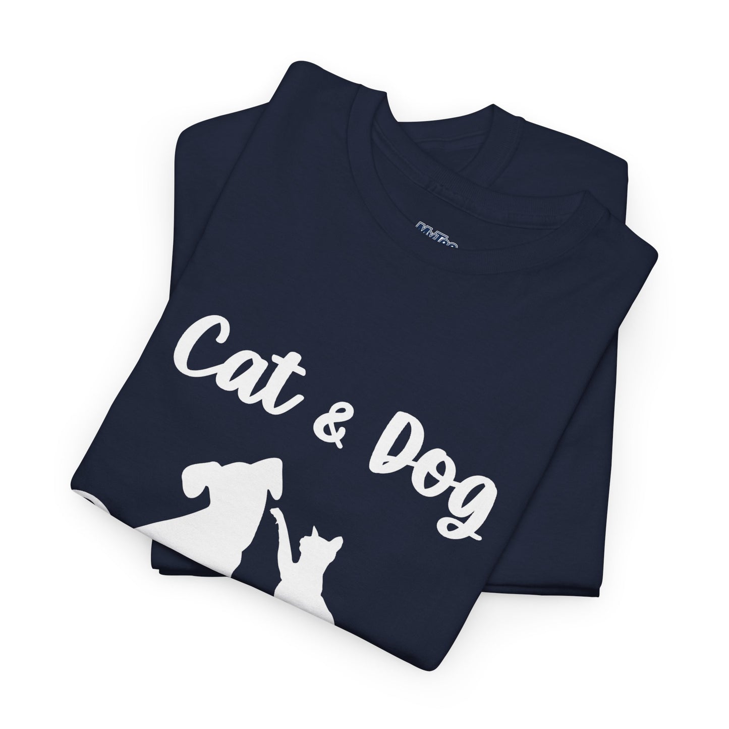 Cat & Dog Mom Cotton T-Shirt - Perfect for Pet Lovers