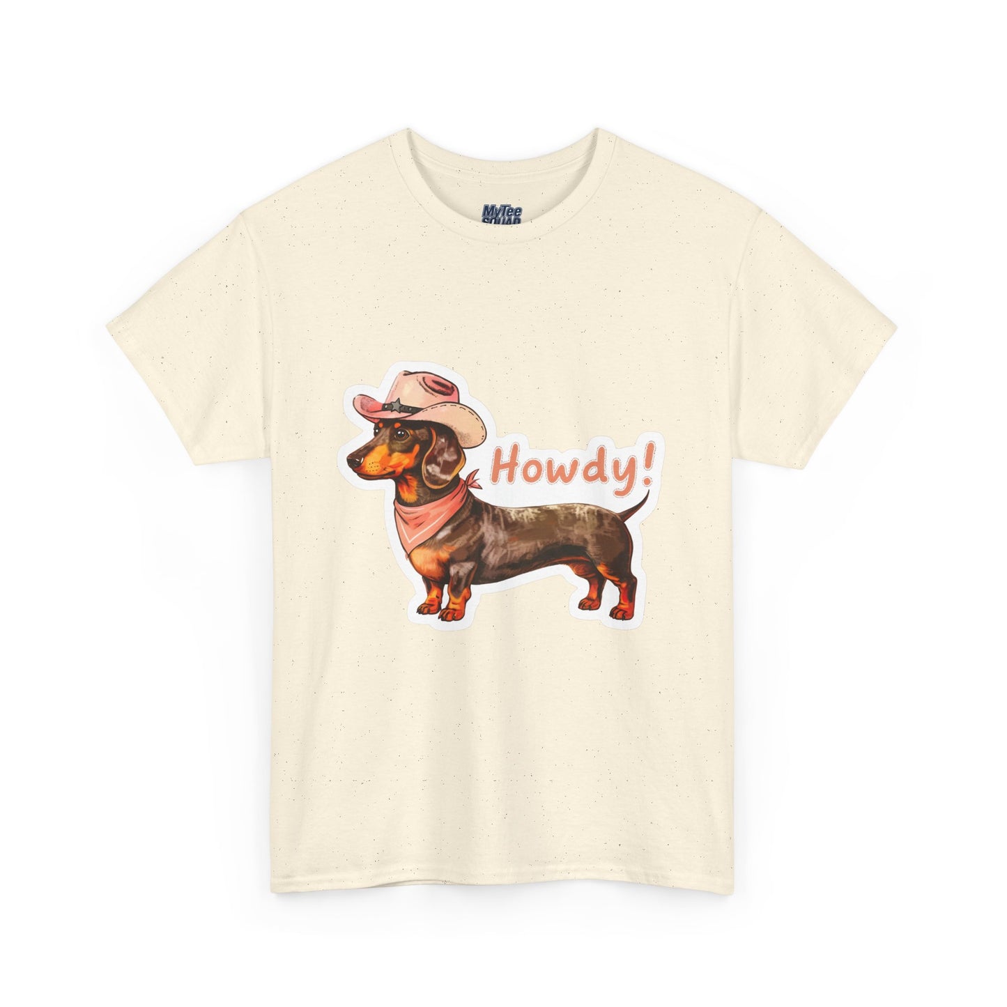 Dachshund Howdy Unisex T-Shirt – Southern Charm For Pup Fans