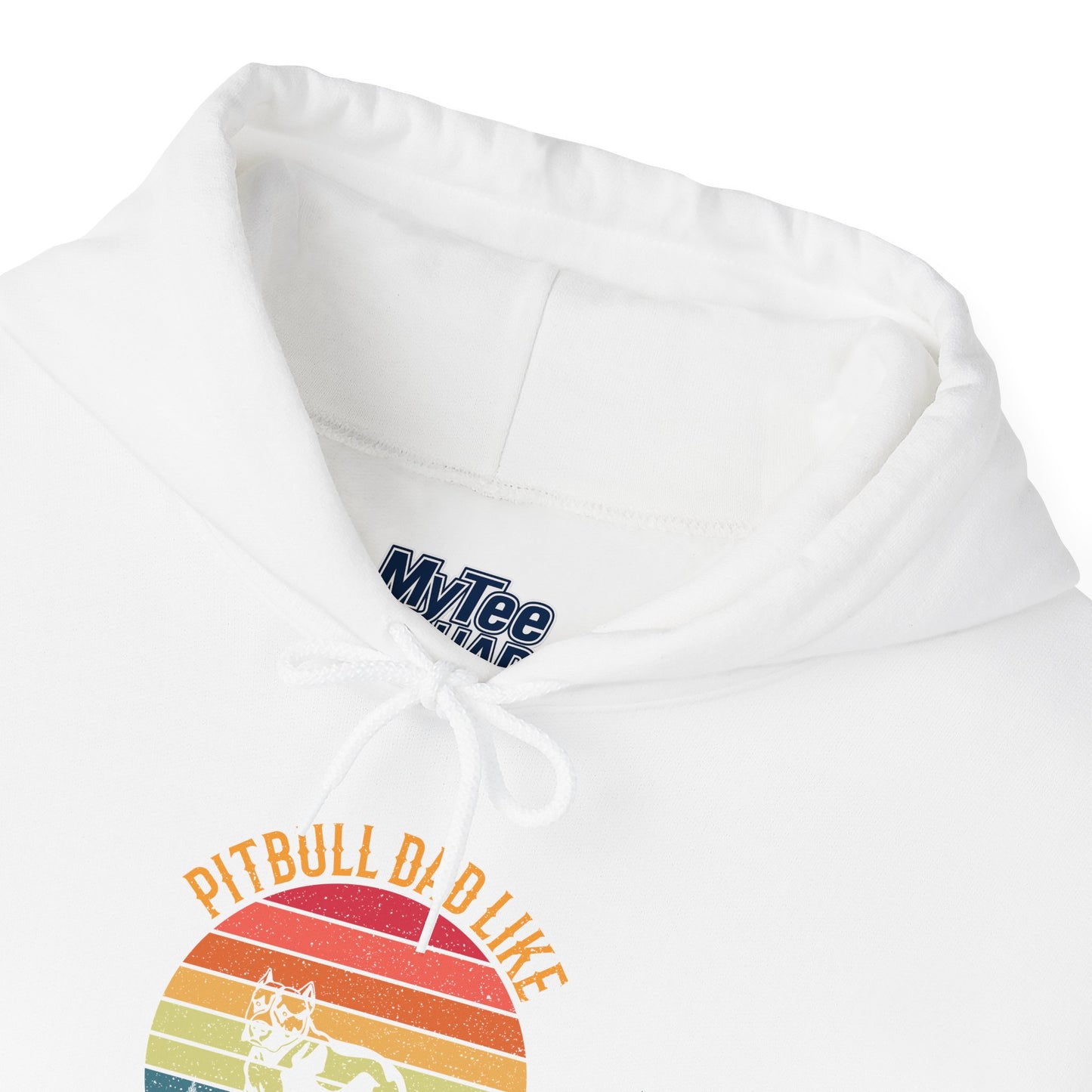 'Pitbull Dad Like A Regular Dad But Cooler' Cozy Hoodie