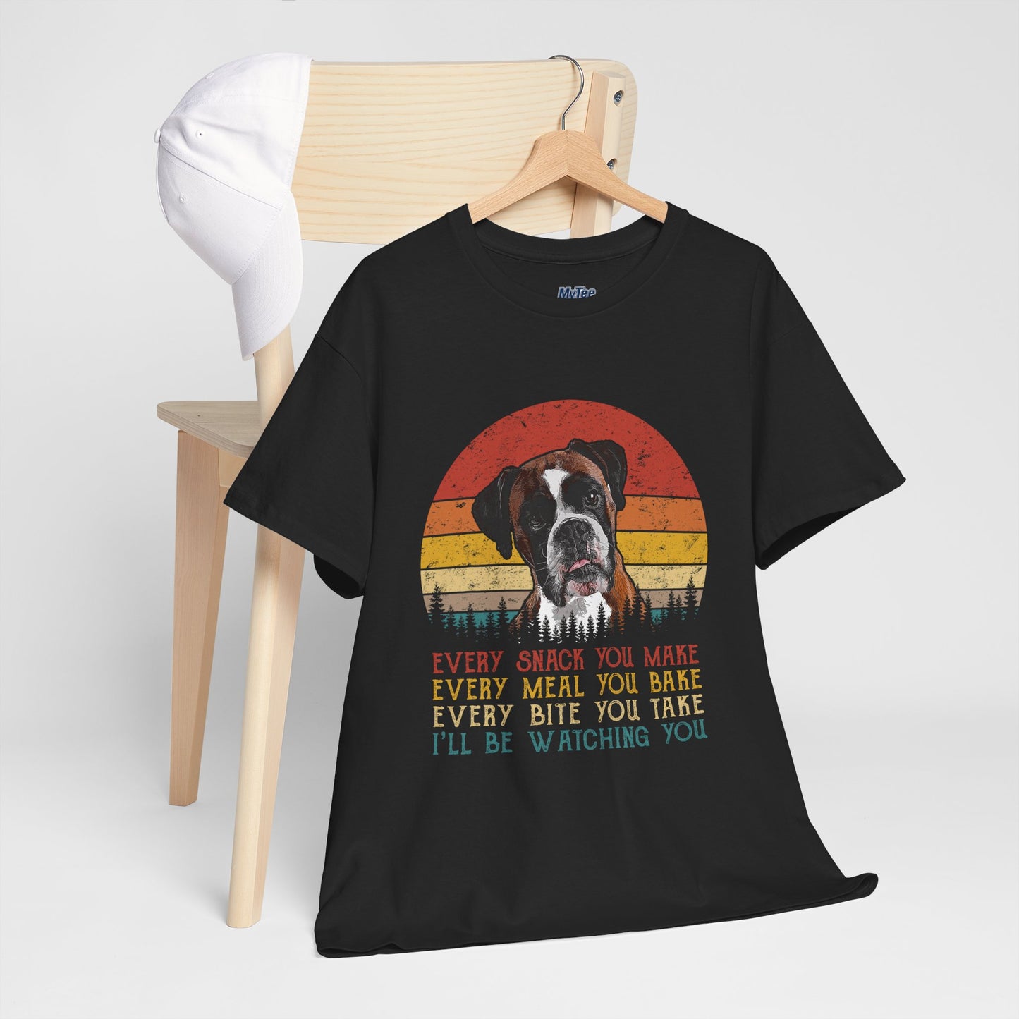 Every Snack You Make Retro Dog Lover - Cotton T-Shirt