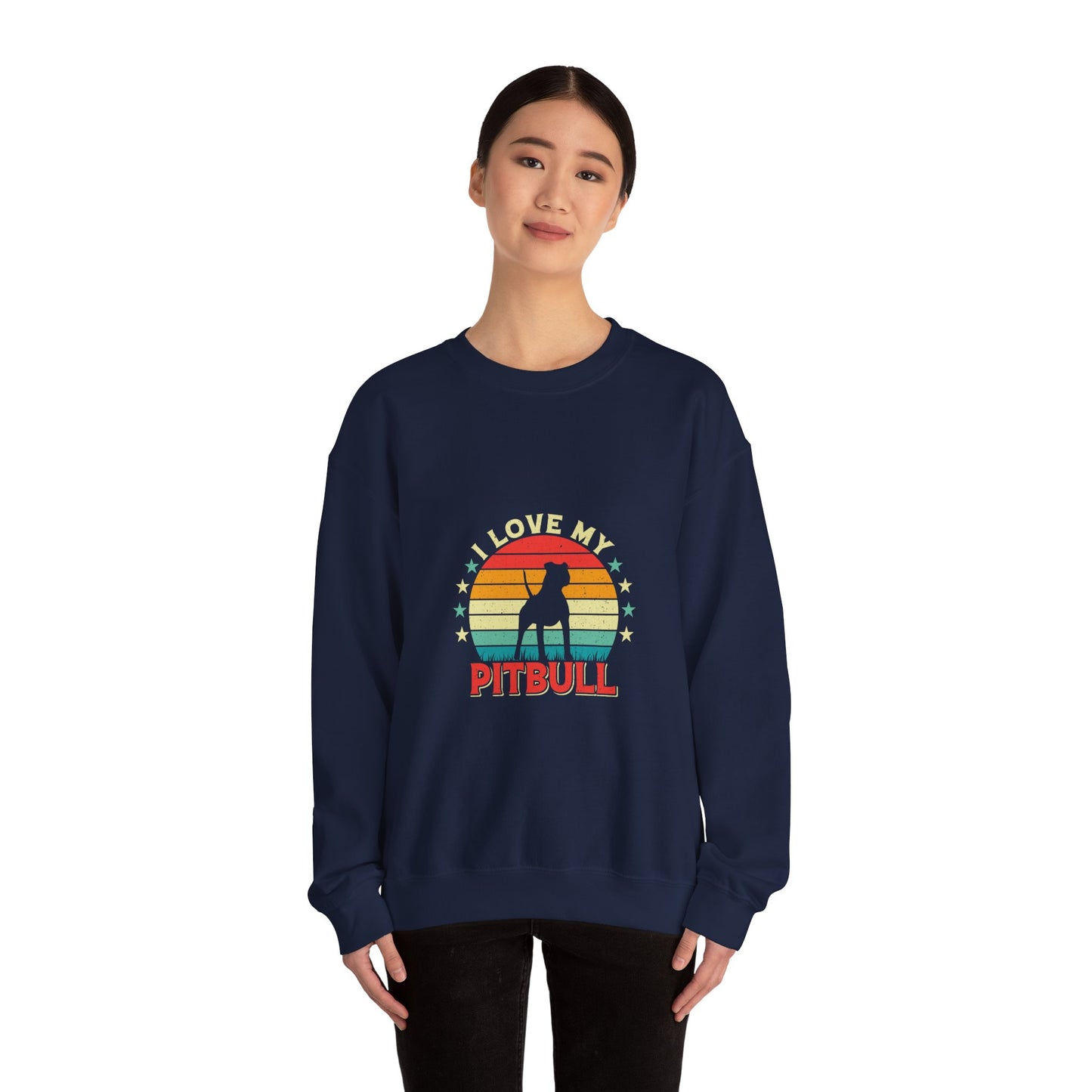 I Love My Pitbull Unisex Sweatshirts