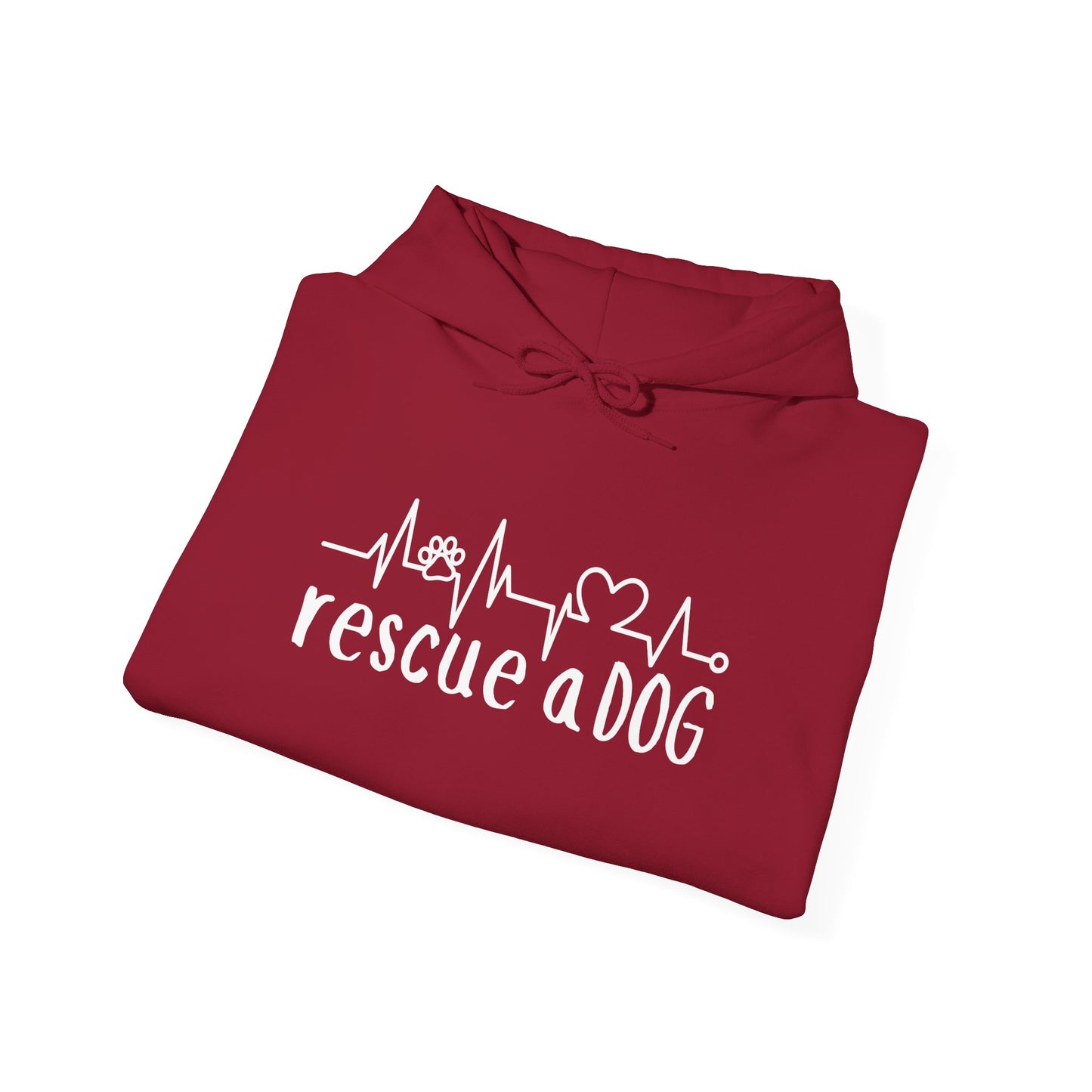Rescue A Dog Hoodie Pet Lover Unisex Sweatshirt | Adoption Awareness Apparel