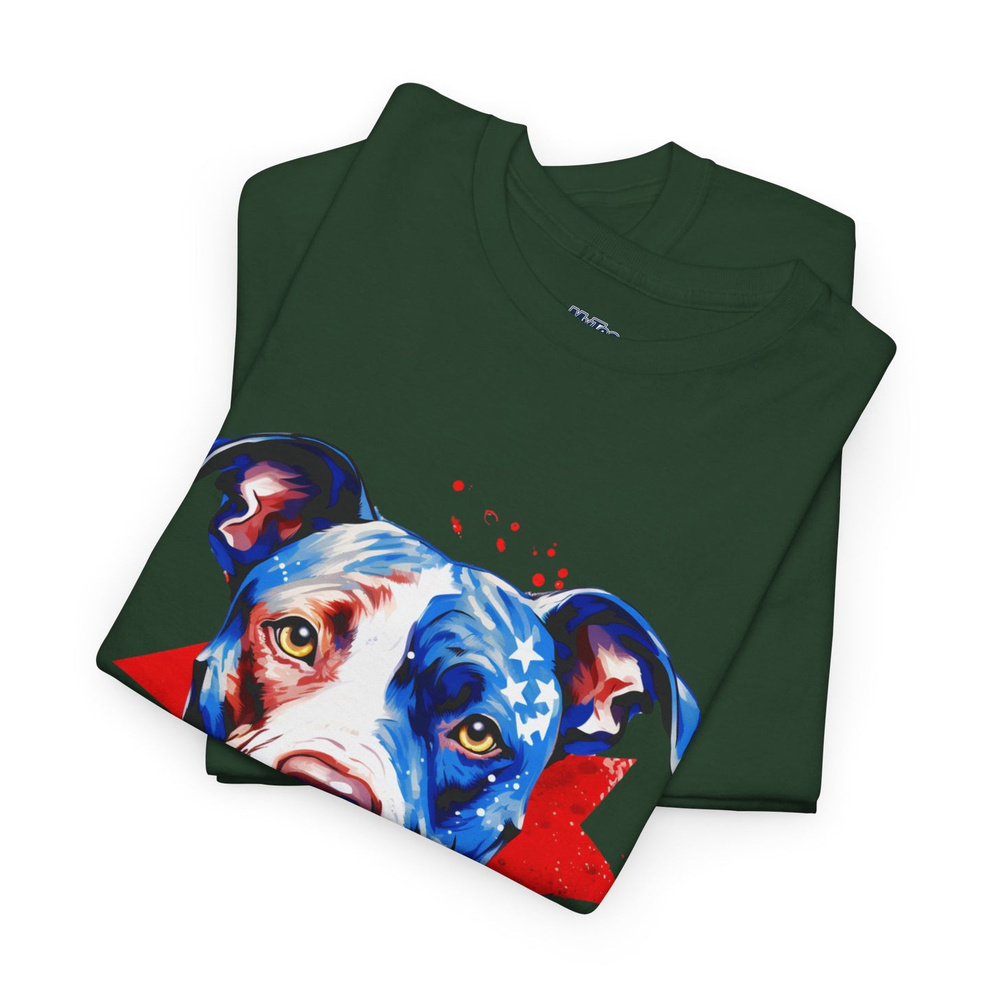 Colorful Pit Bull Unisex T-Shirts | Dog Lover