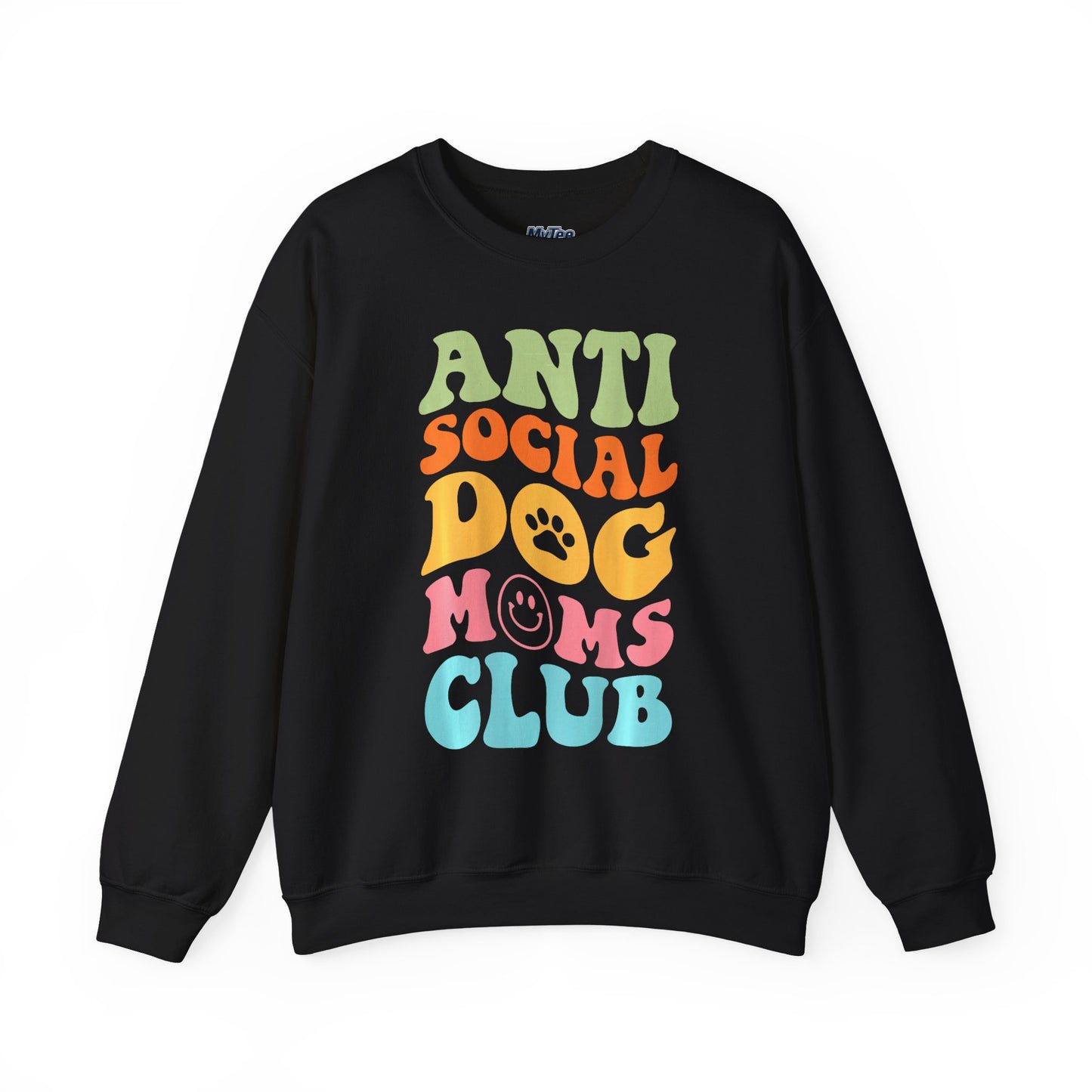 Anti-Social Dog Moms Club Sweatshirt | Relaxed Style For Fur Mama