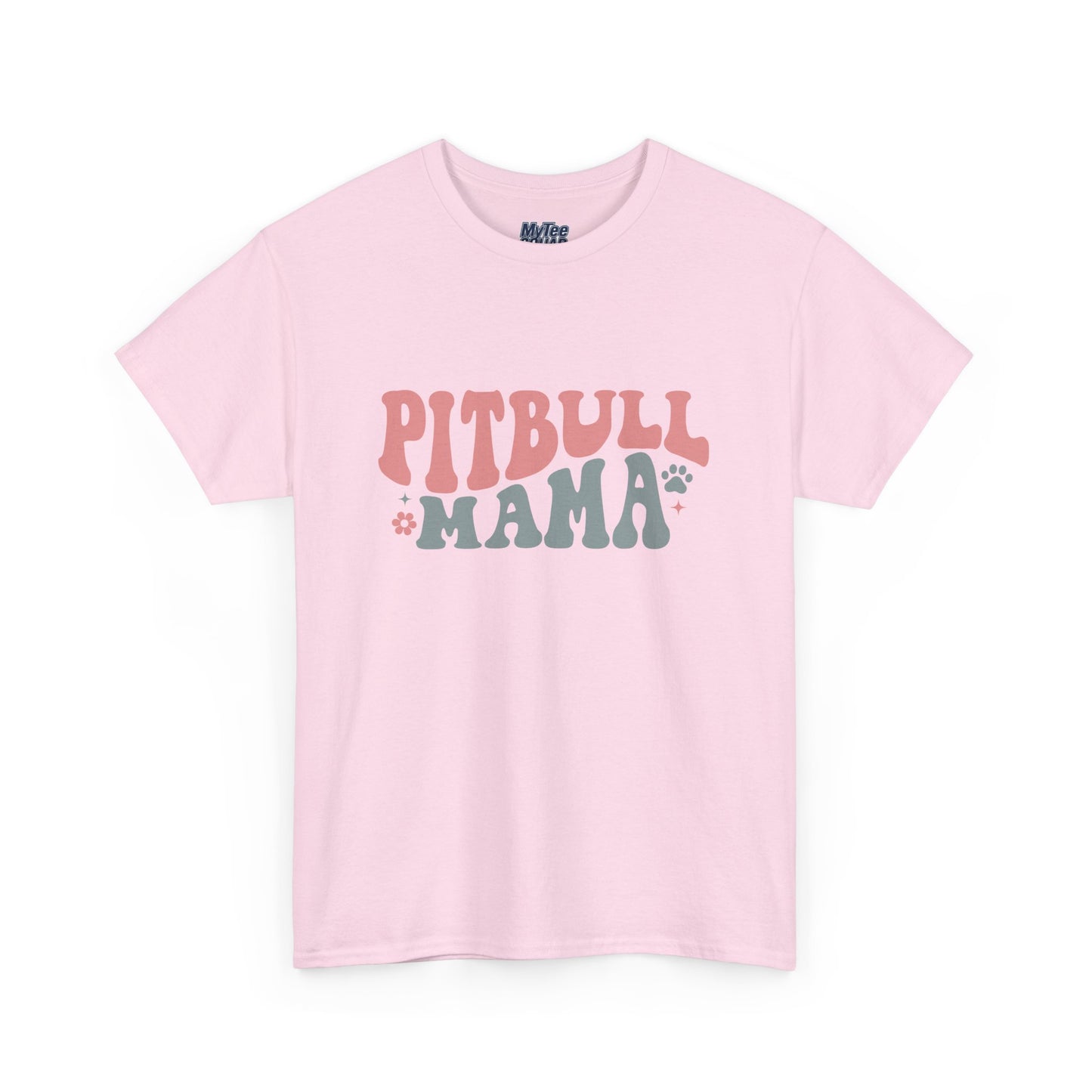 Pitbull Mama Tee – Cute Casual Shirt for Dog Moms & Pet Lovers