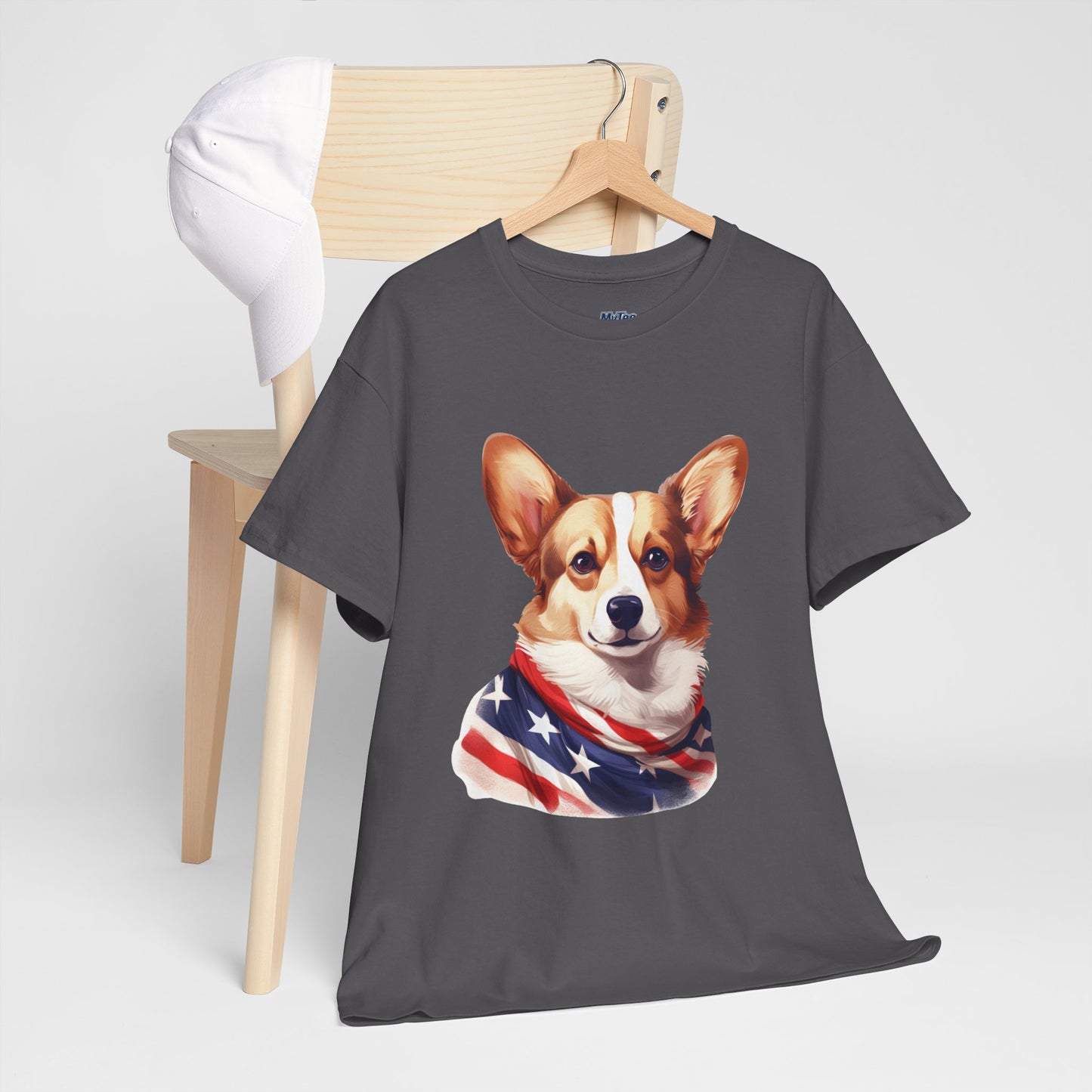 Patriotic Pembroke Welsh Corgi Unisex T-Shirt