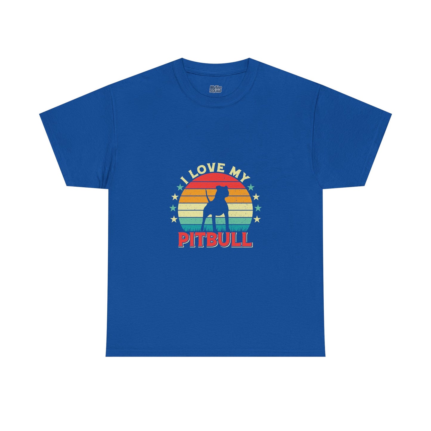 I Love My Pitbull Unisex T-Shirt | Best Gift For Dog Mom & Dad