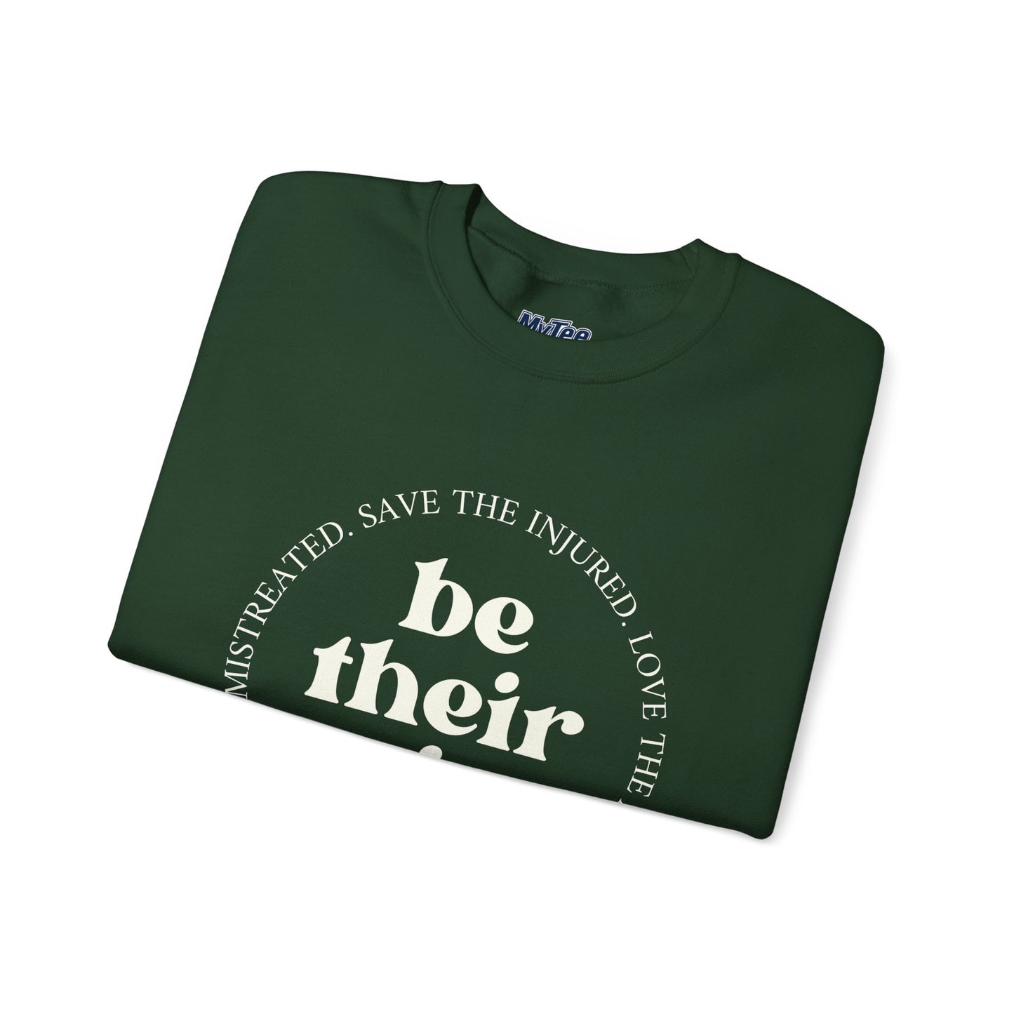 Be Their Voice Unisex Sweatshirt – Animal Shelter Support Pullover